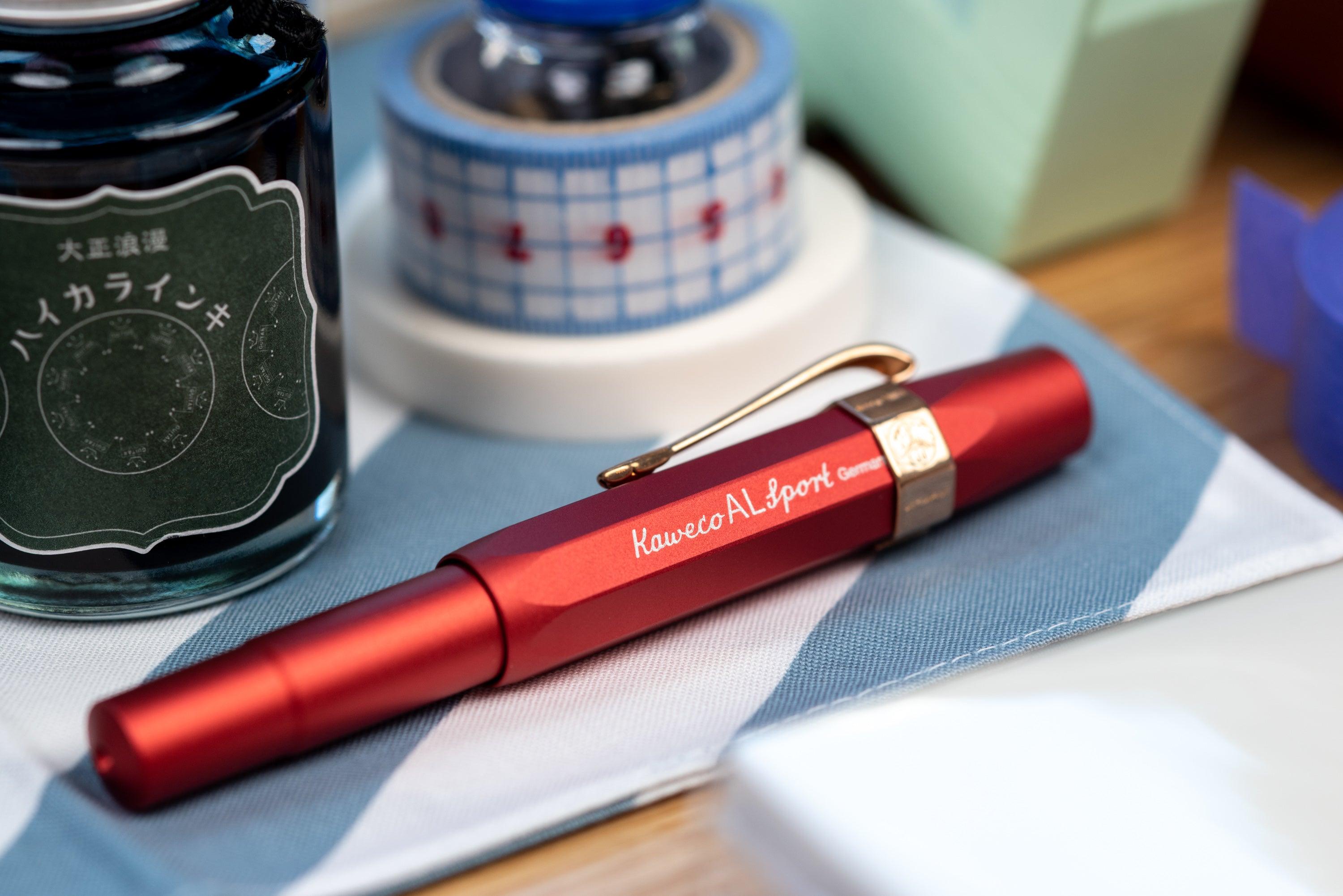 Kaweco - AL Sport Fountain Pen, Deep Red - St. Louis Art Supply