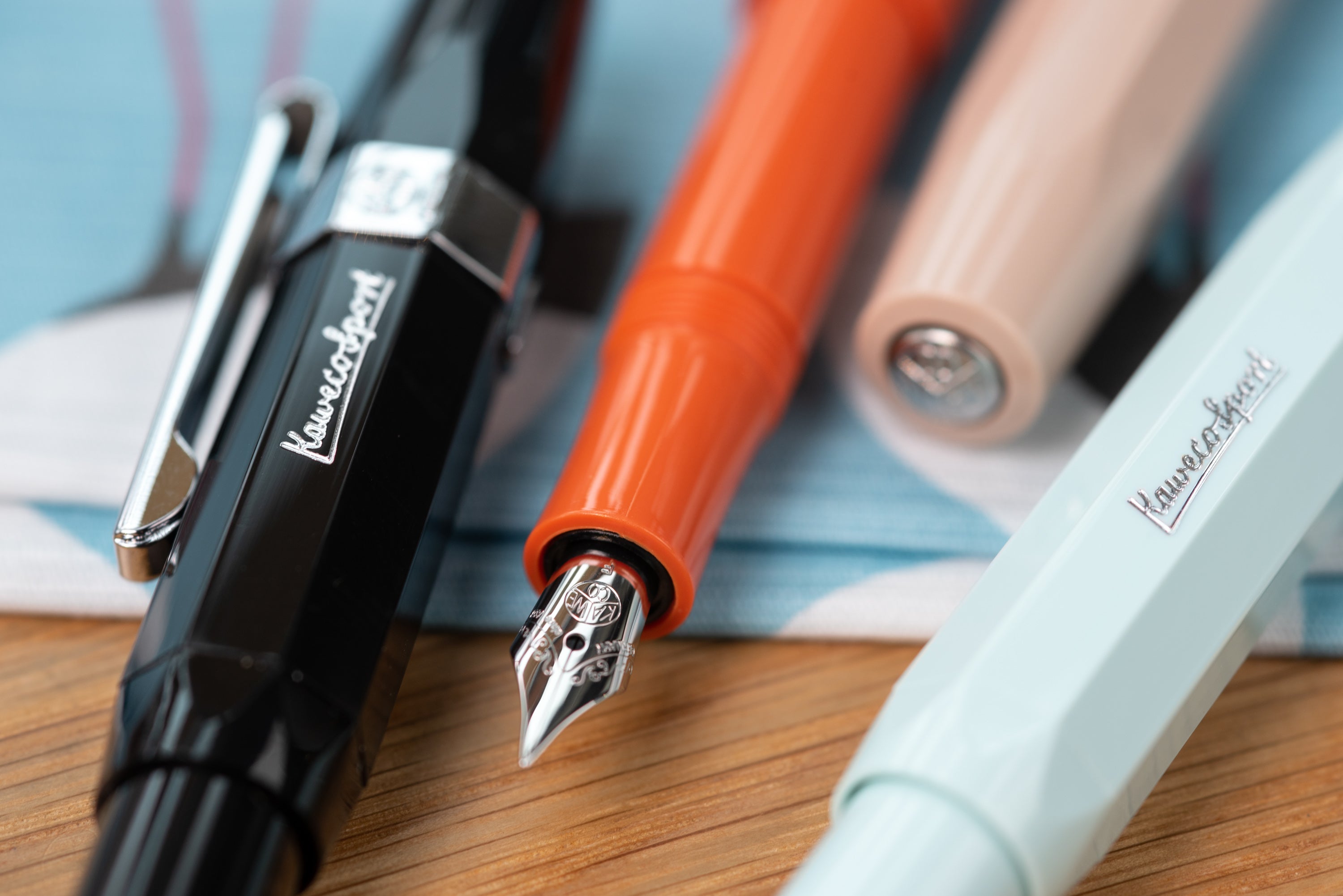 Kaweco - Skyline Sport Fountain Pen, Fox Orange - St. Louis Art Supply