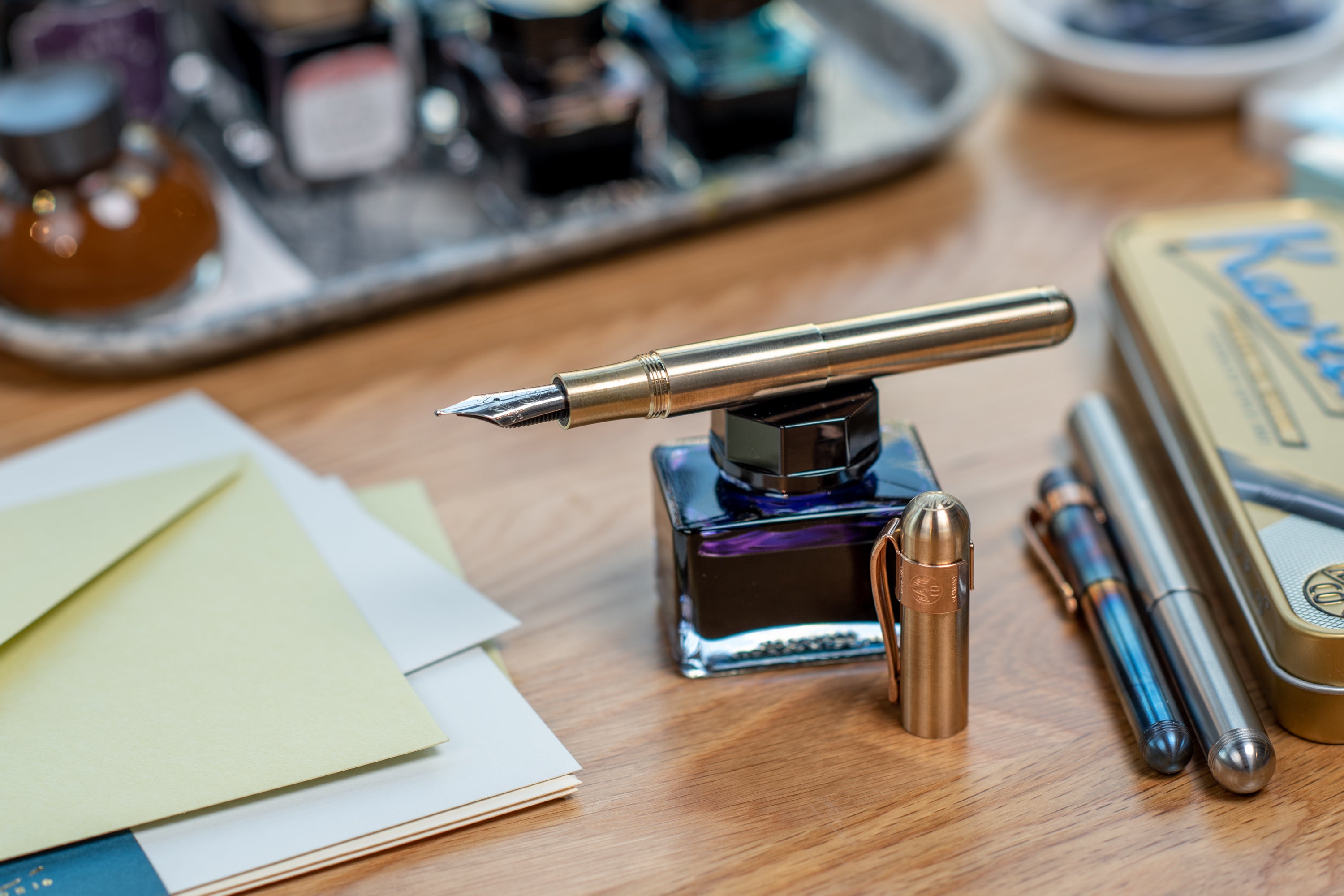 Kaweco - Slide-On Clip for Kaweco Supra, Bronze - St. Louis Art Supply