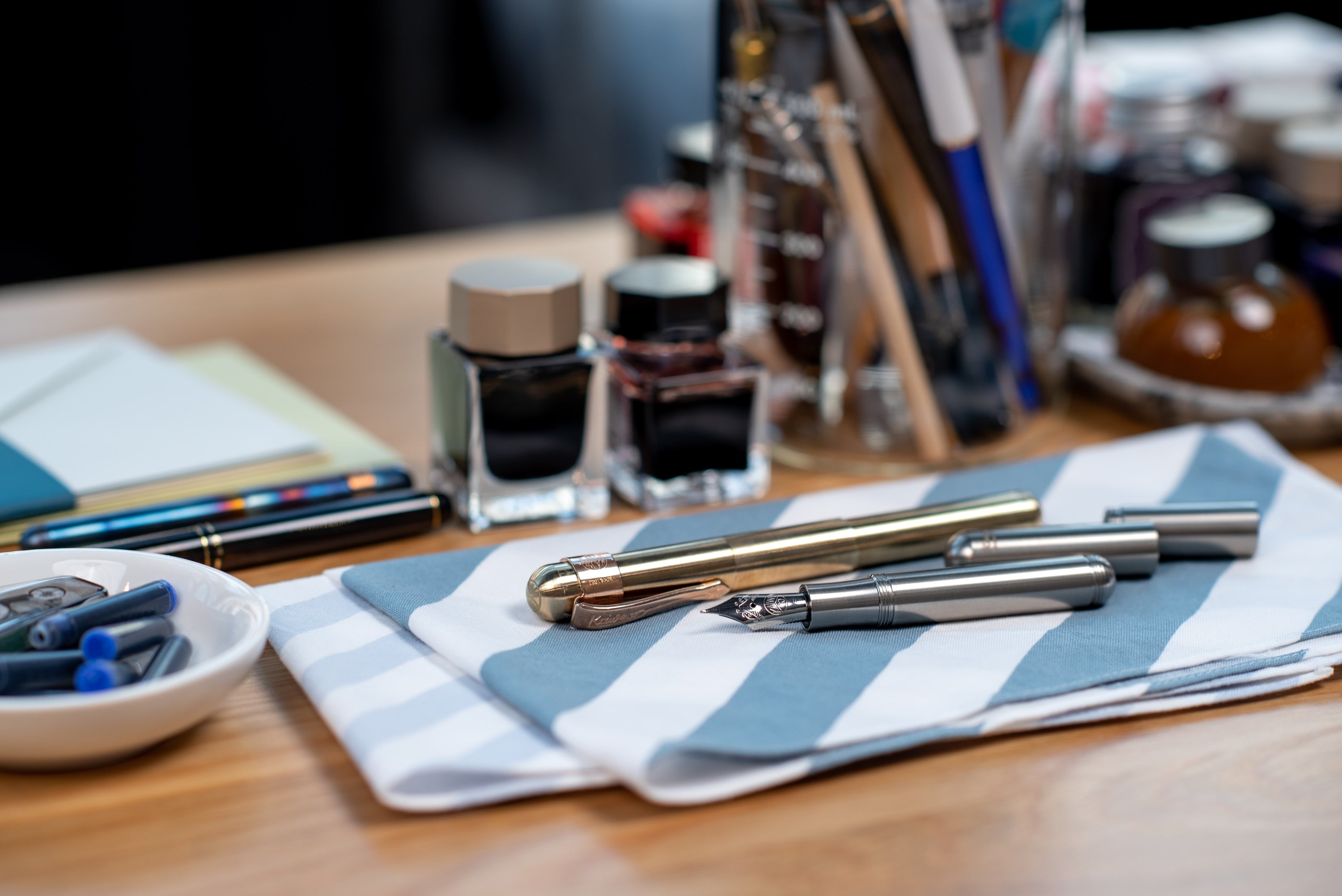 Kaweco - Supra Fountain Pen, Stainless Steel - St. Louis Art Supply