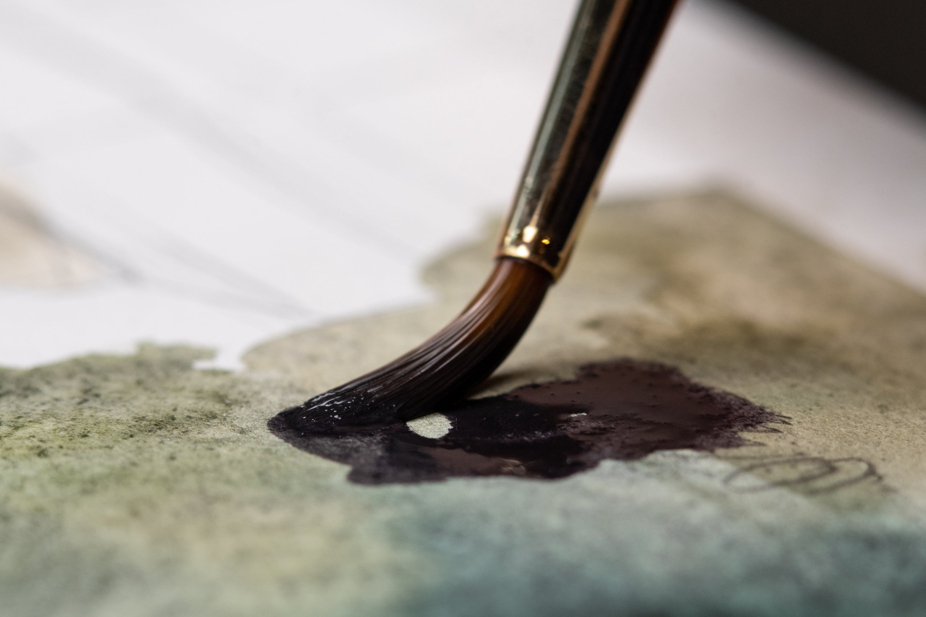 Kuretake - Gansai Tambi Graphite Colors, Set of 6 - St. Louis Art Supply