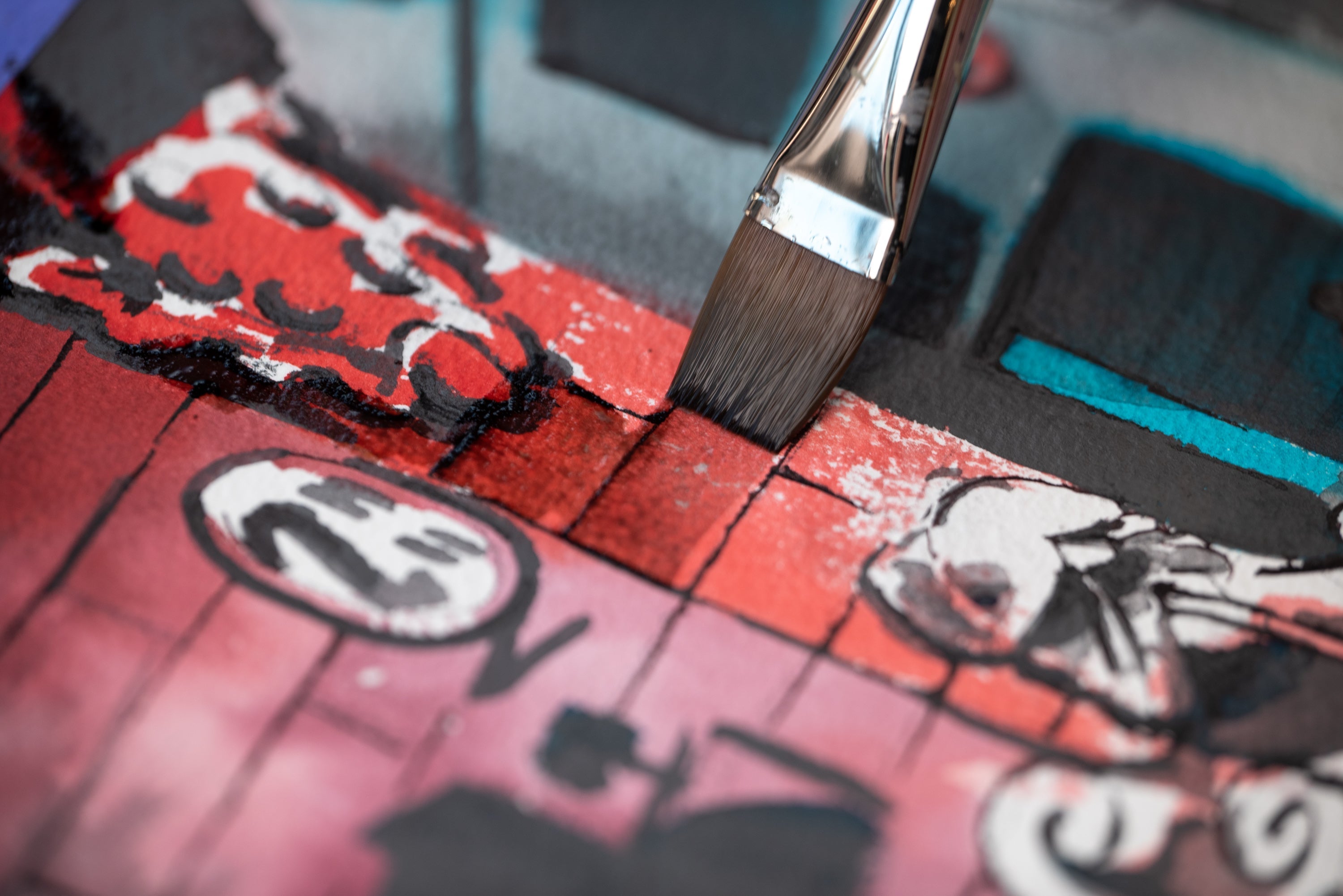 Kuretake - ink-café Meiji no Iro Fountain Pen Ink, #533 Shimbashi-iro - St. Louis Art Supply