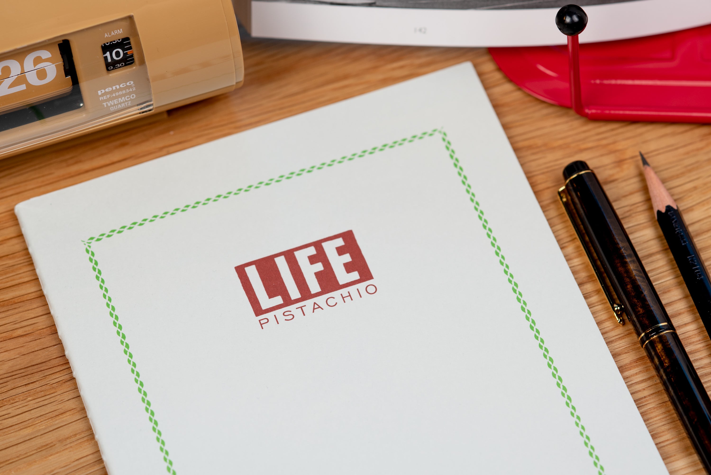 LIFE - Pistachio Notebook, A5, Ruled - St. Louis Art Supply