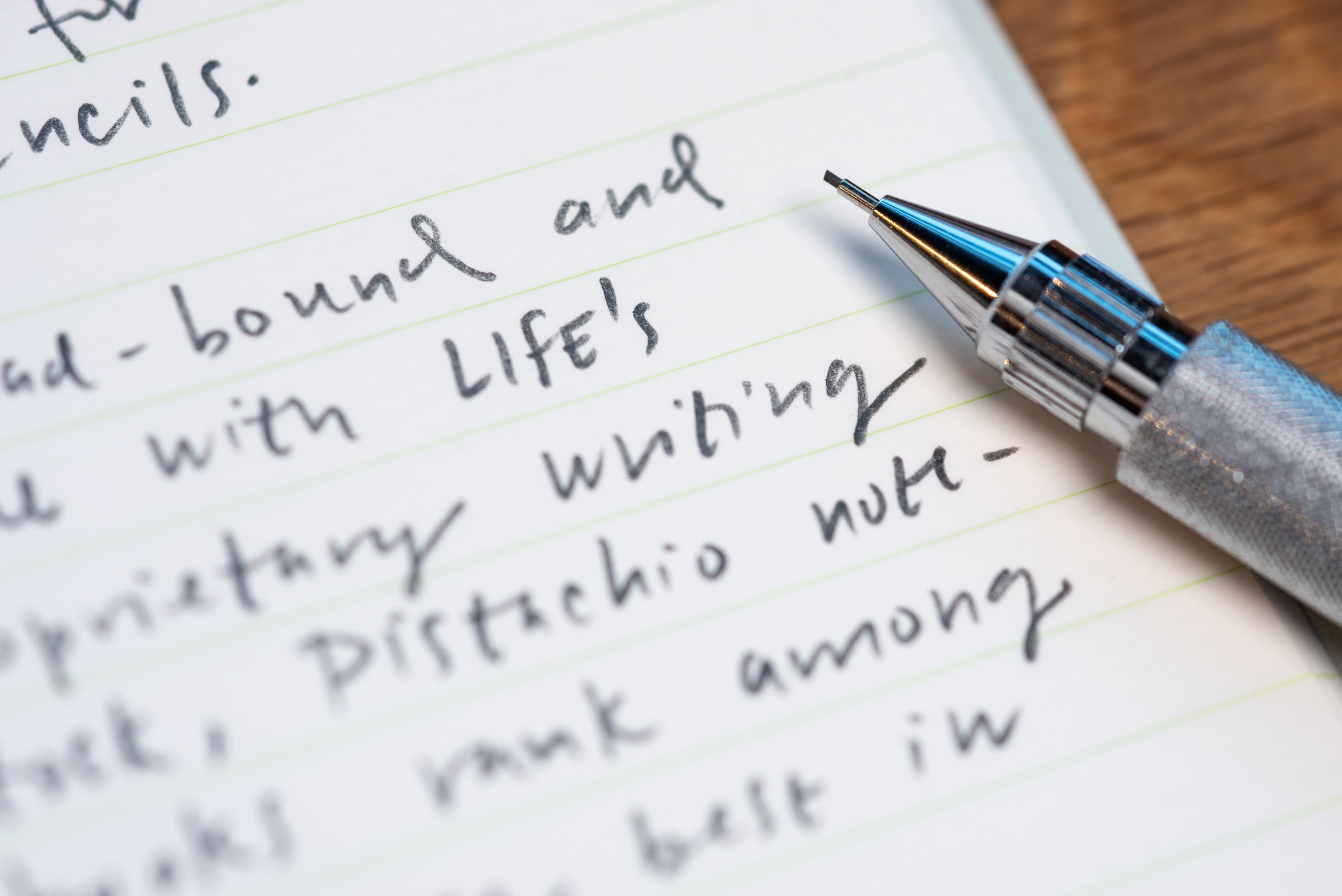 LIFE - Pistachio Notebook, A5, Ruled - St. Louis Art Supply