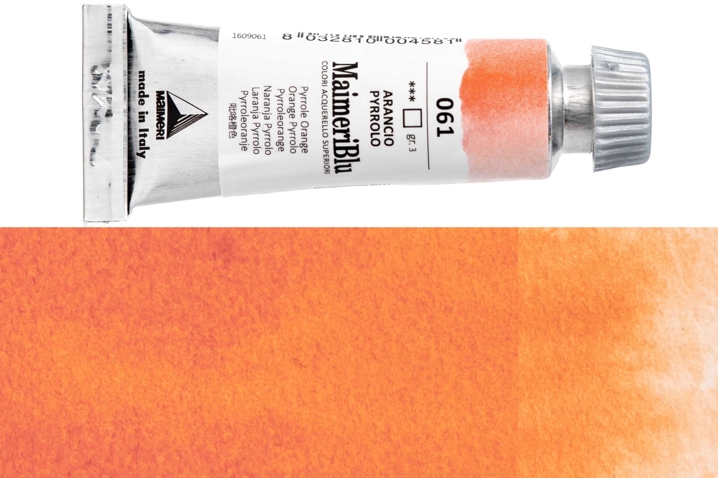 MaimeriBlu Professional Watercolor 12ml Pyrrole Orange