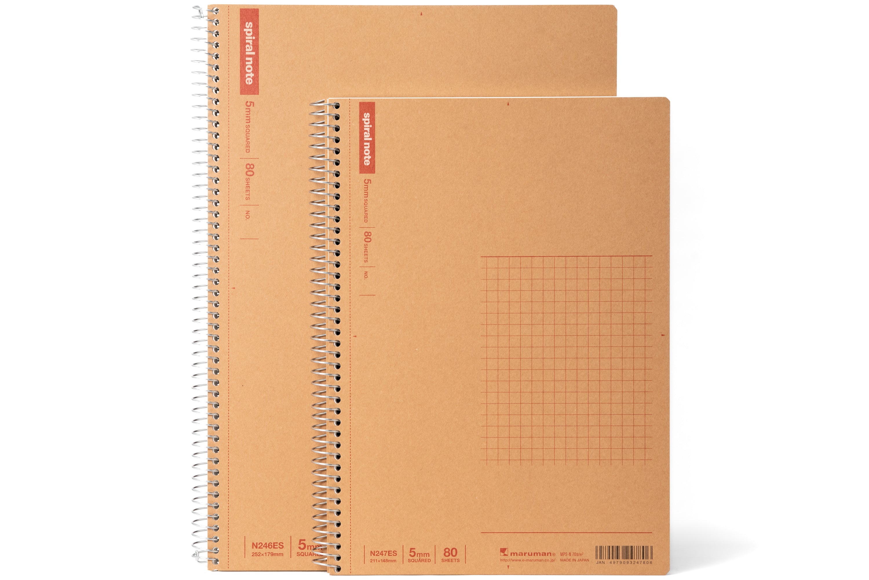 Maruman - Spiral Note 80, Grid - St. Louis Art Supply