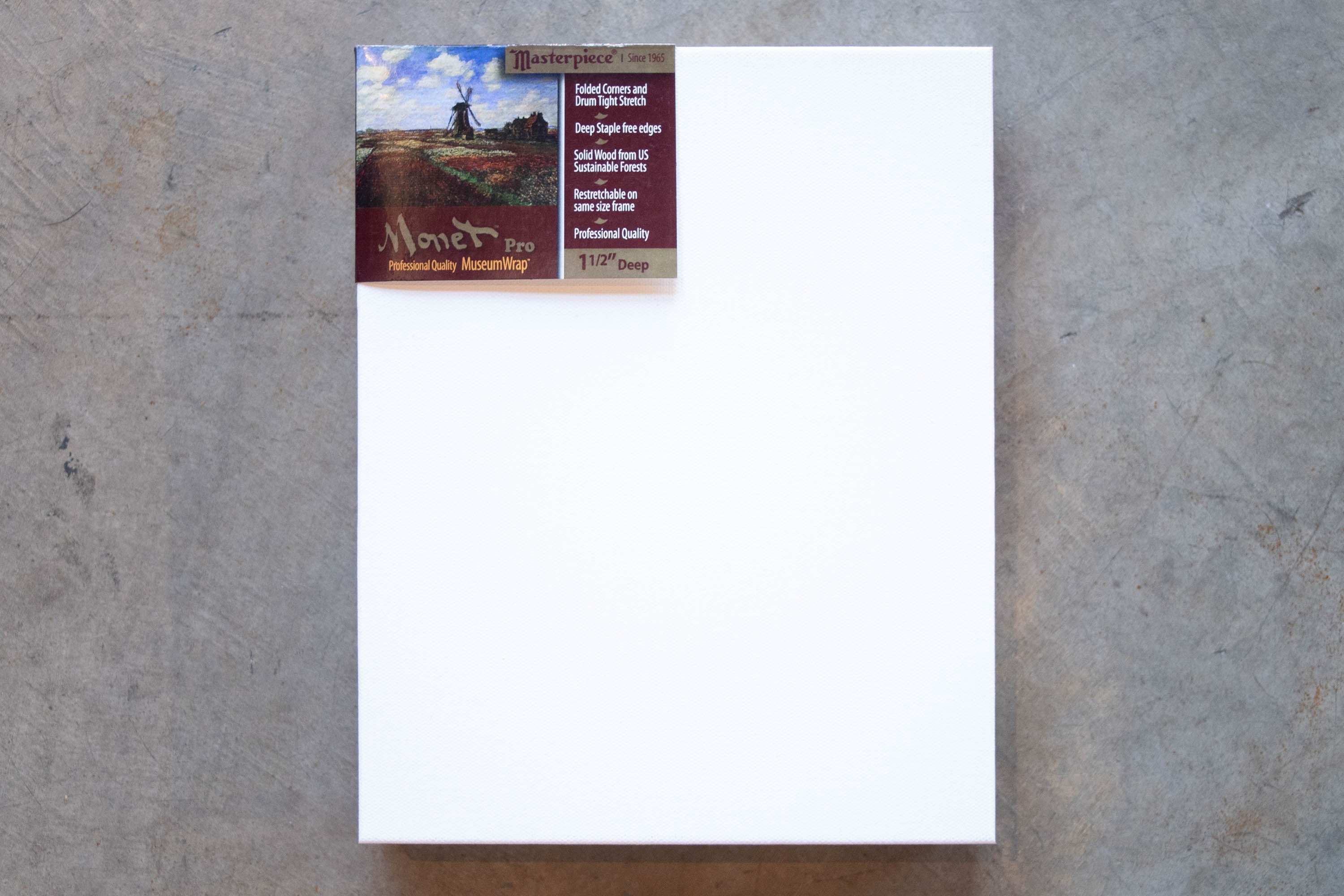 Masterpiece - Monet Pro canvas - St. Louis Art Supply