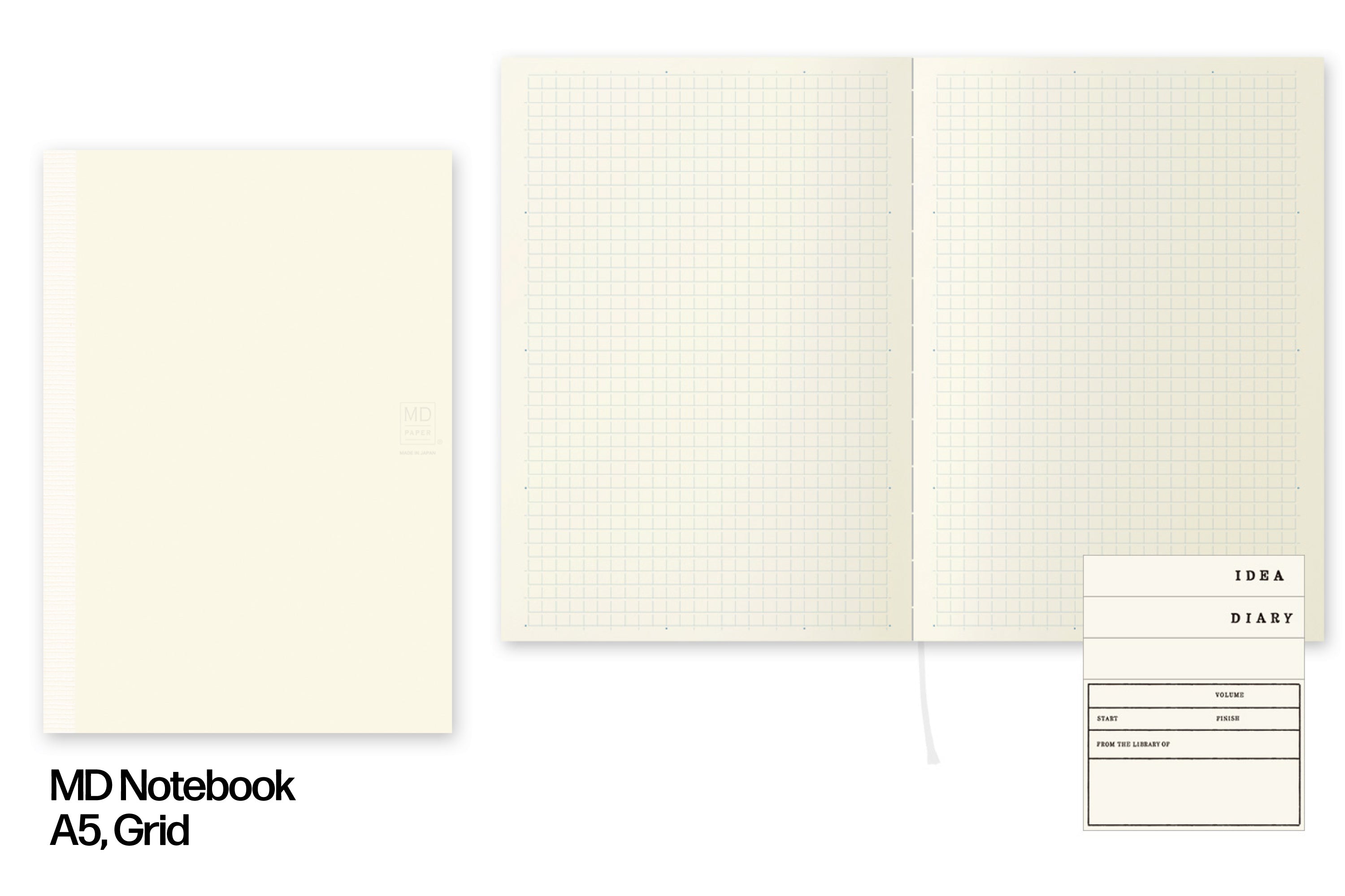 MD Notebook, A5 Grid