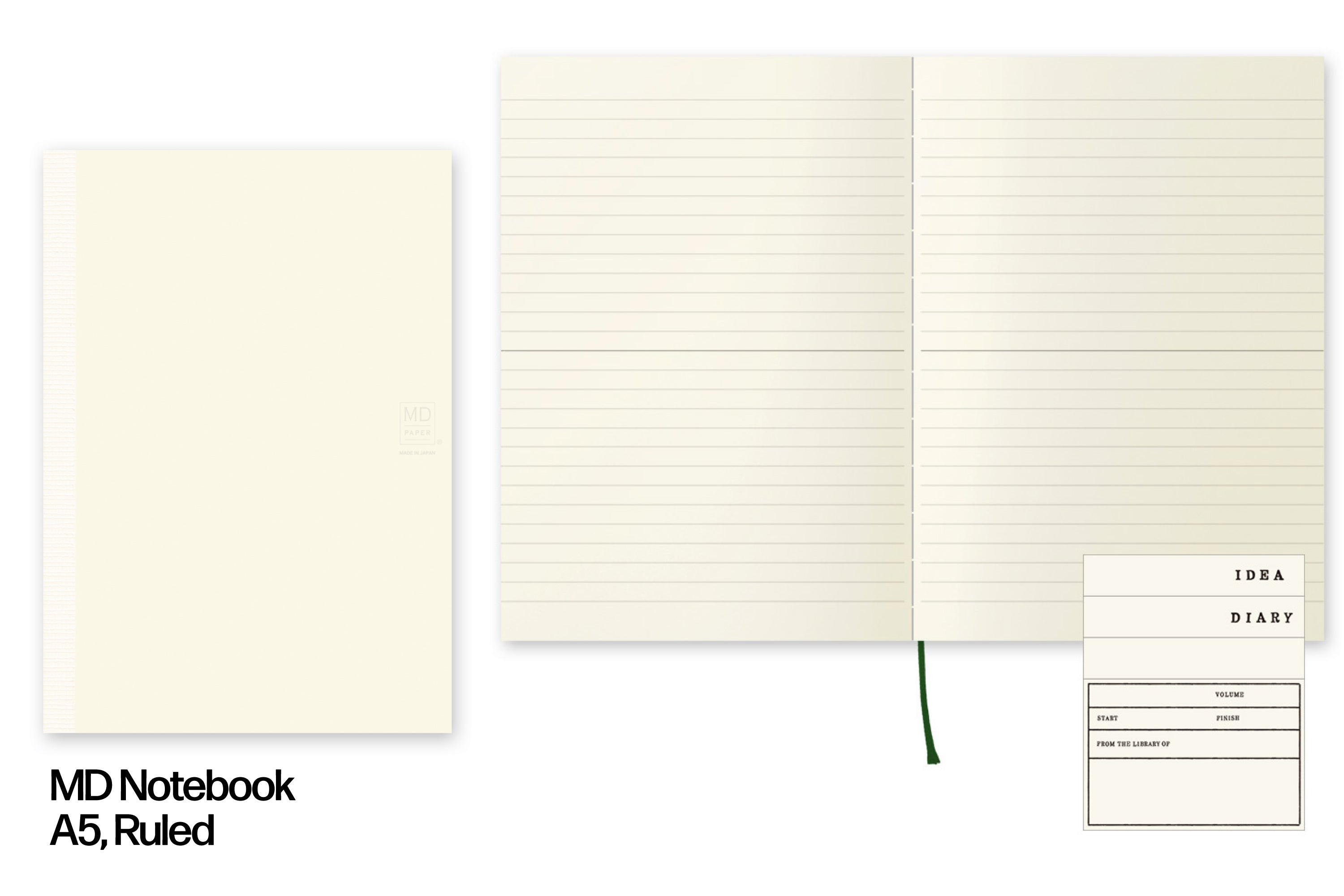 MD Notebook, A5 Ruled