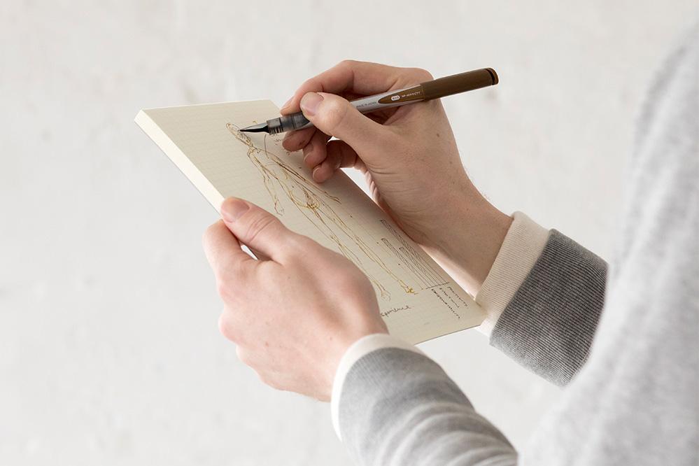 MD Paper Pad, A5 GridMidori