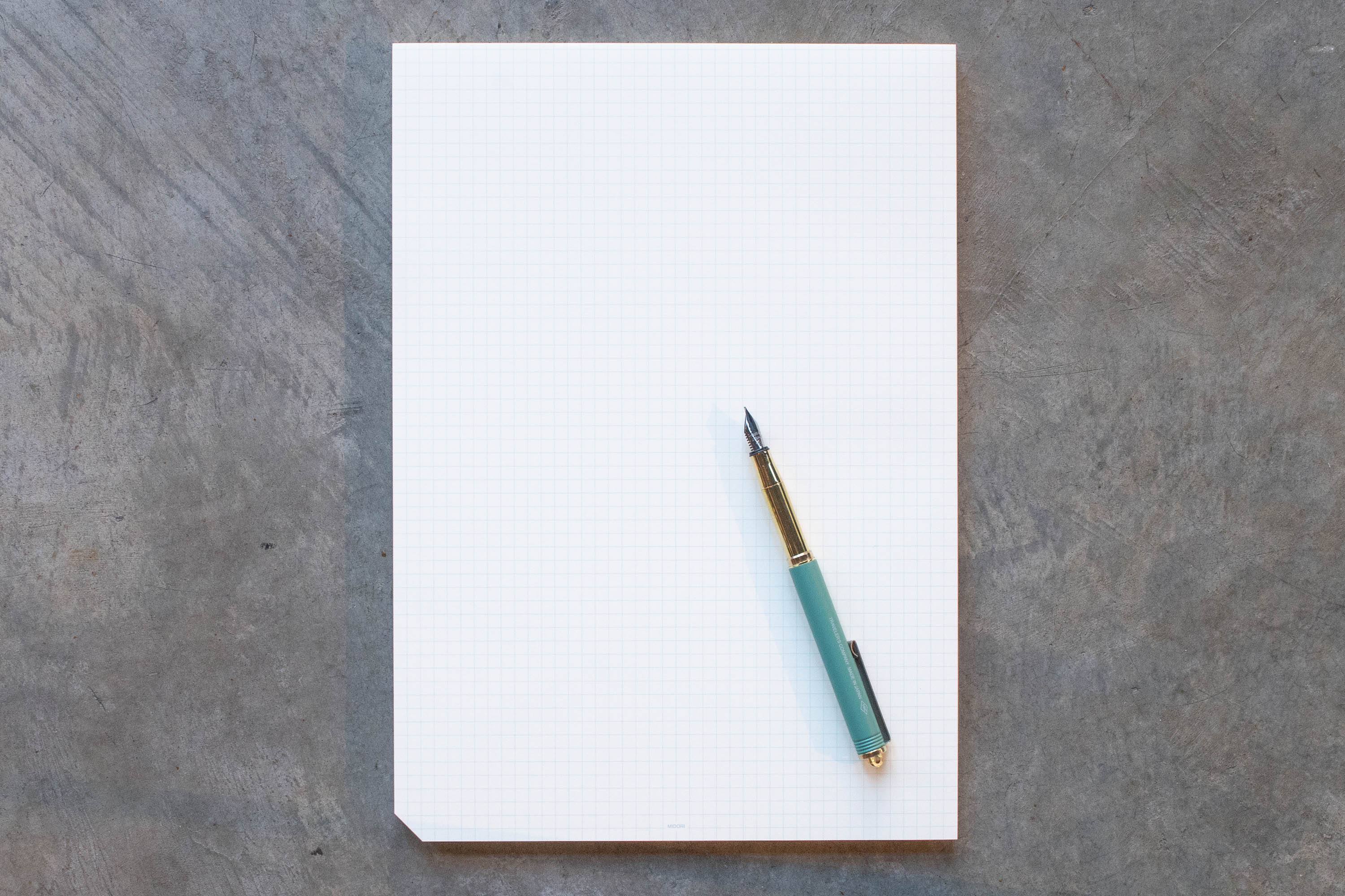 Midori - MD Paper Pad, A4 Grid - St. Louis Art Supply