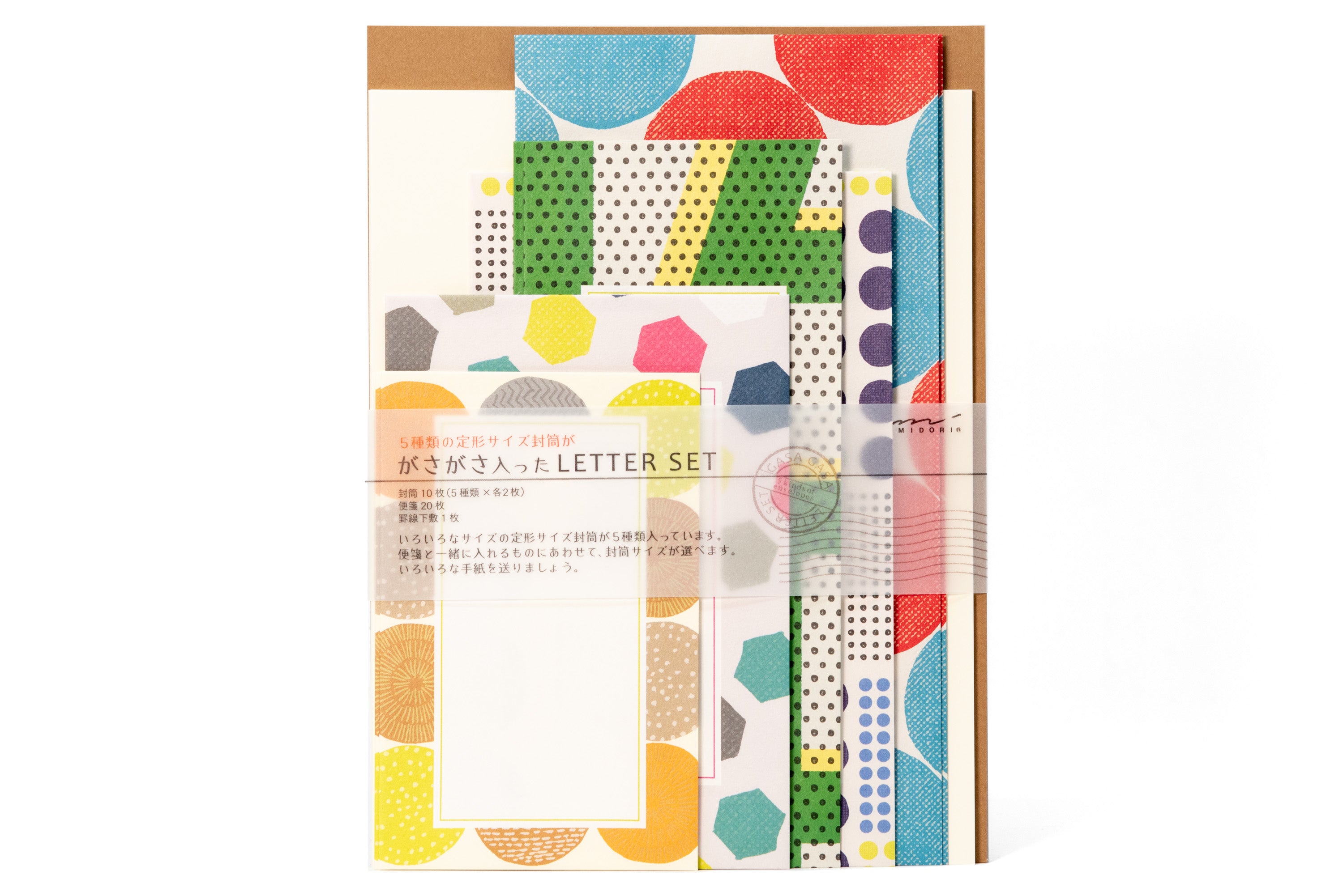 Gasa Gasa Mixed Letter Set, Geometric - St. Louis Art Supply