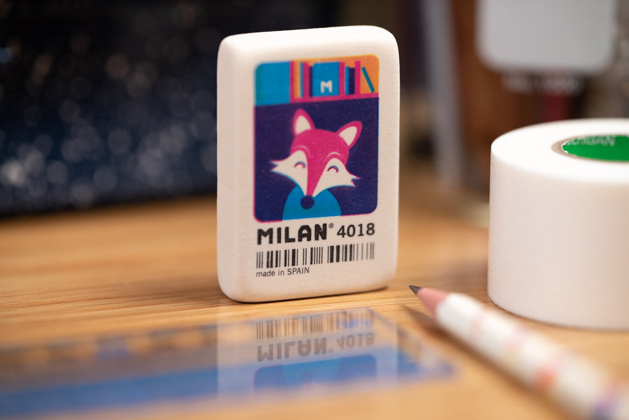 Milan 4018 Illustrated Eraser