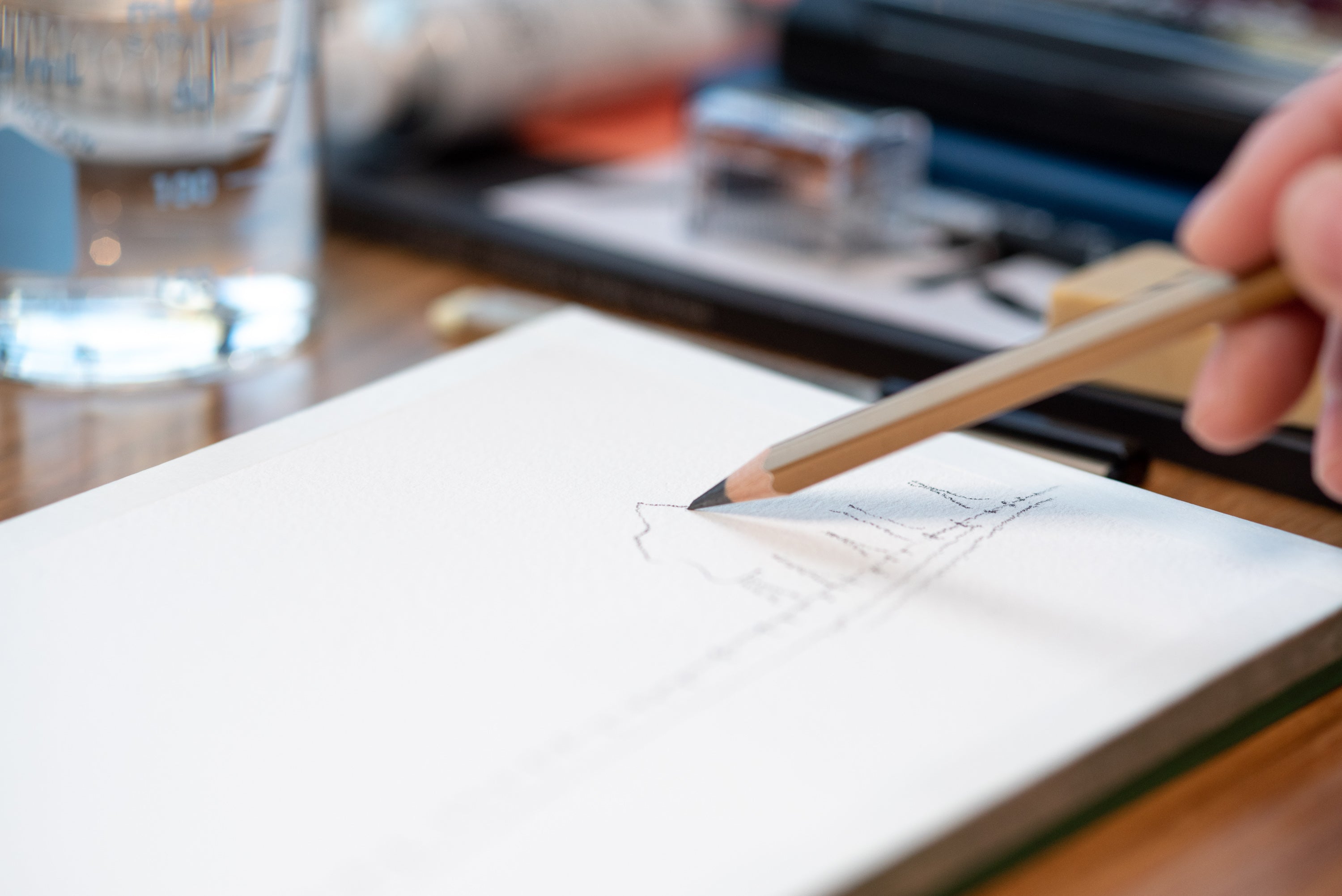 Mitsubishi Pencil Co. - Kohitsu Shosha Pencil, Saitama Edition, 10B - St. Louis Art Supply