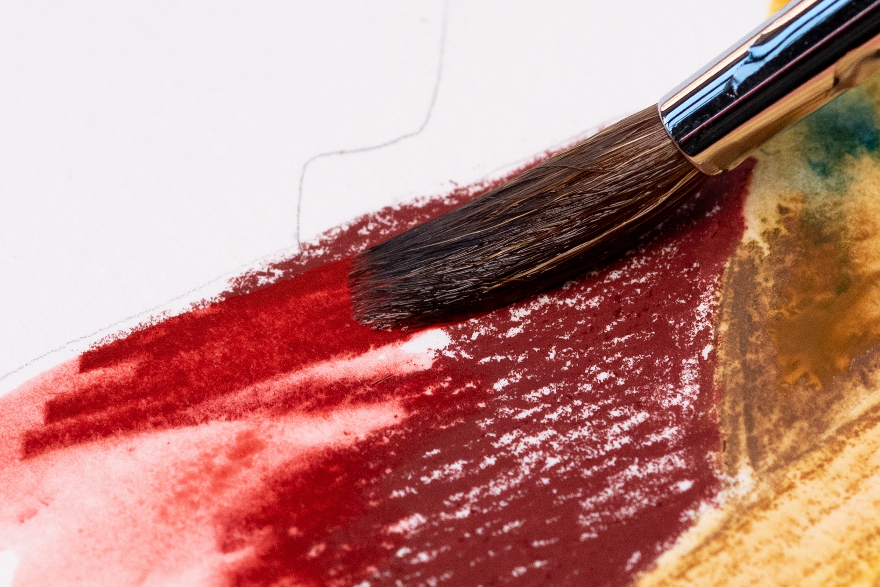 Uni Watercolor Pencils, #827 Light Carmine