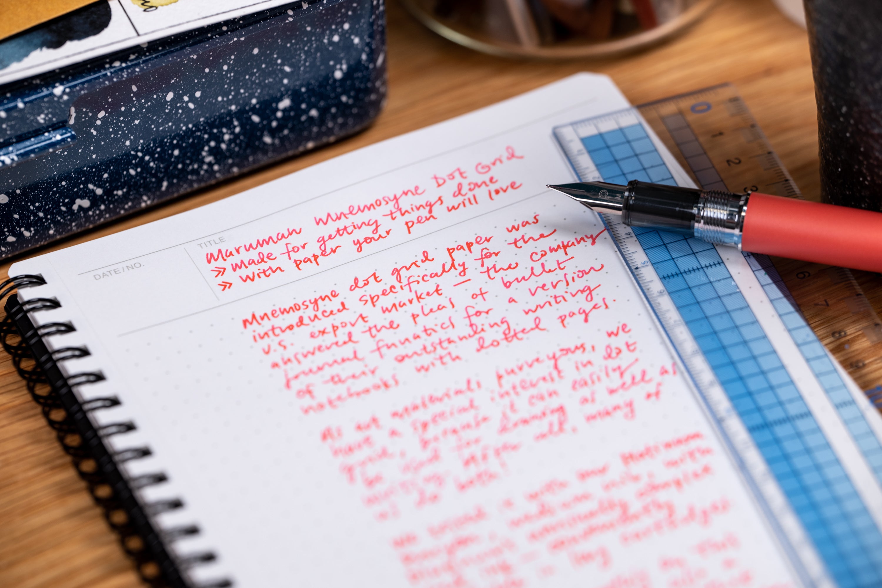 Mnemosyne #105 Notebook (A5 Dot Grid)