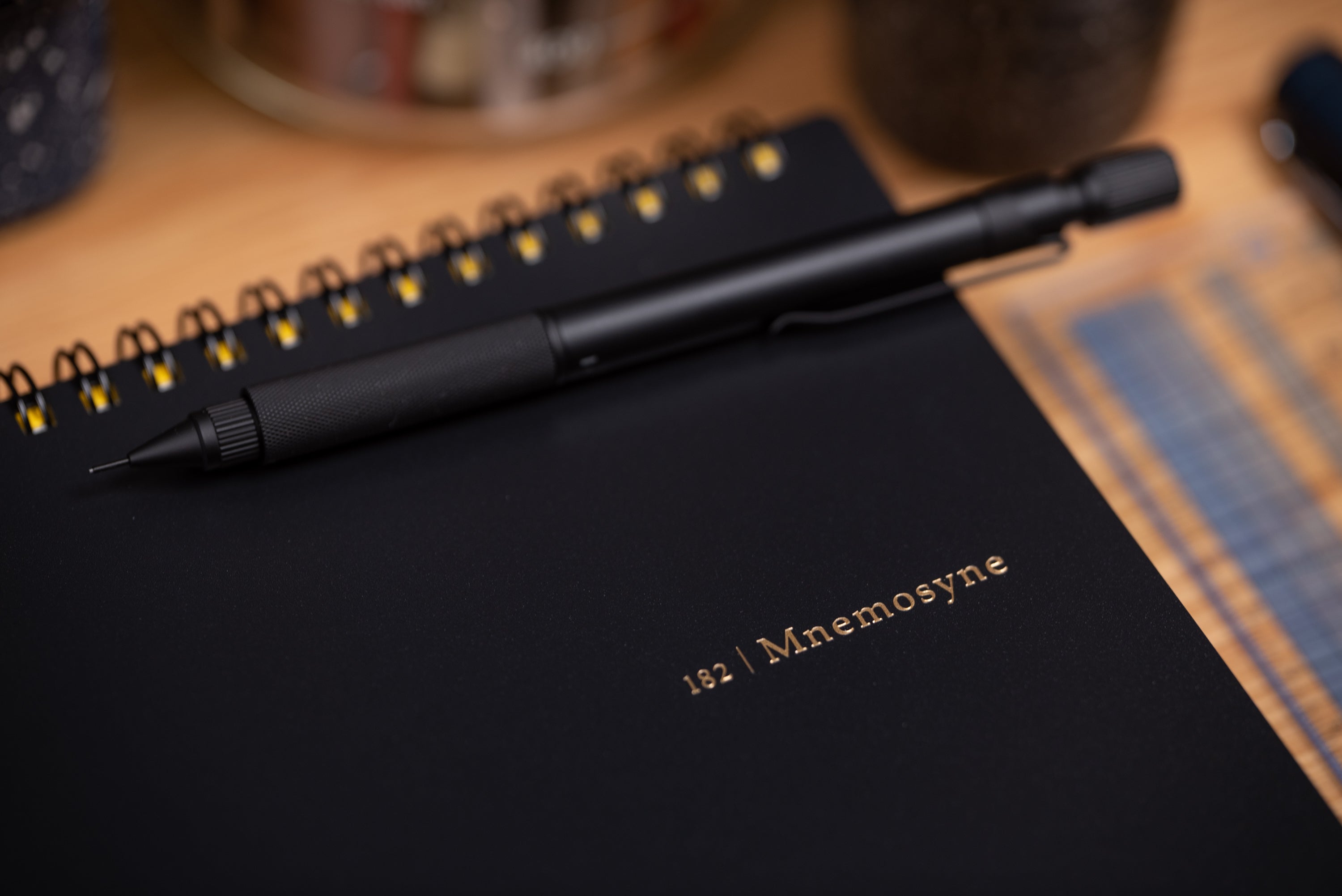 Mnemosyne #182 Notebook (A5 Grid)