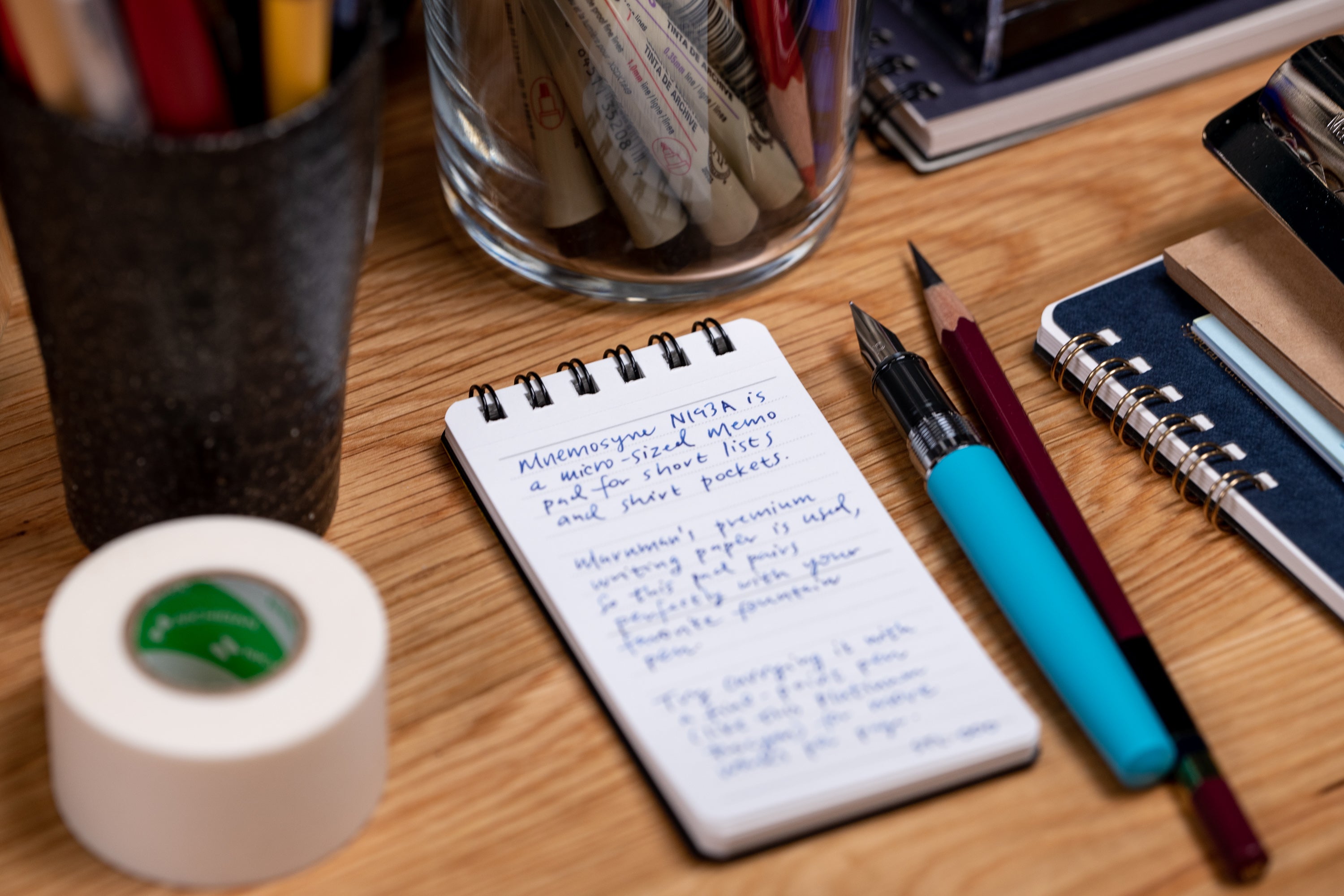 Mnemosyne #193 Memo Pad (A7 Slim Lined)