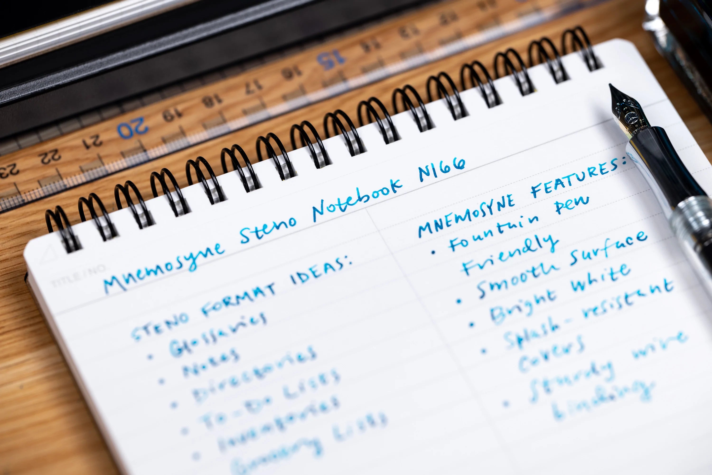 Mnemosyne #182 Notebook (A5 Grid)