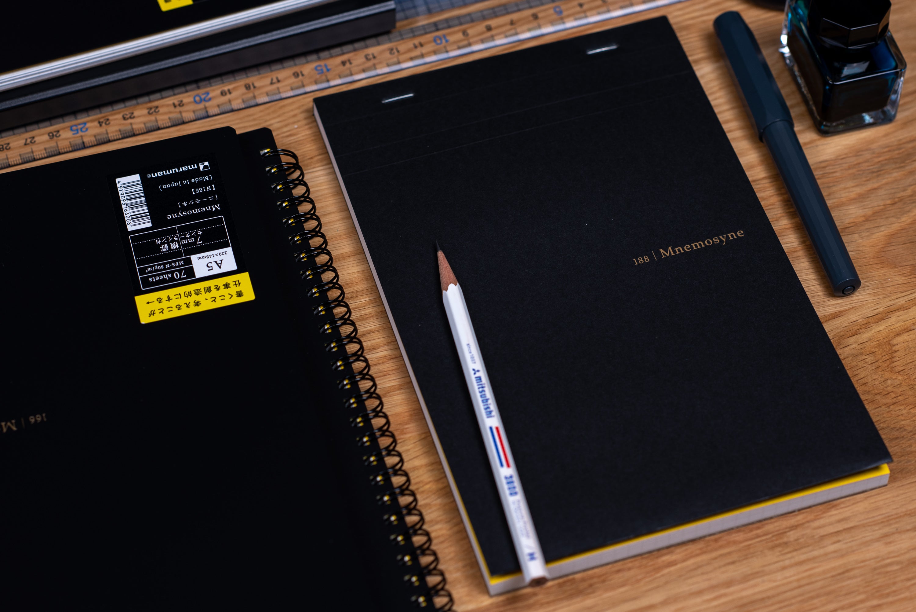 Mnemosyne #188 Notepad (A5 Grid)