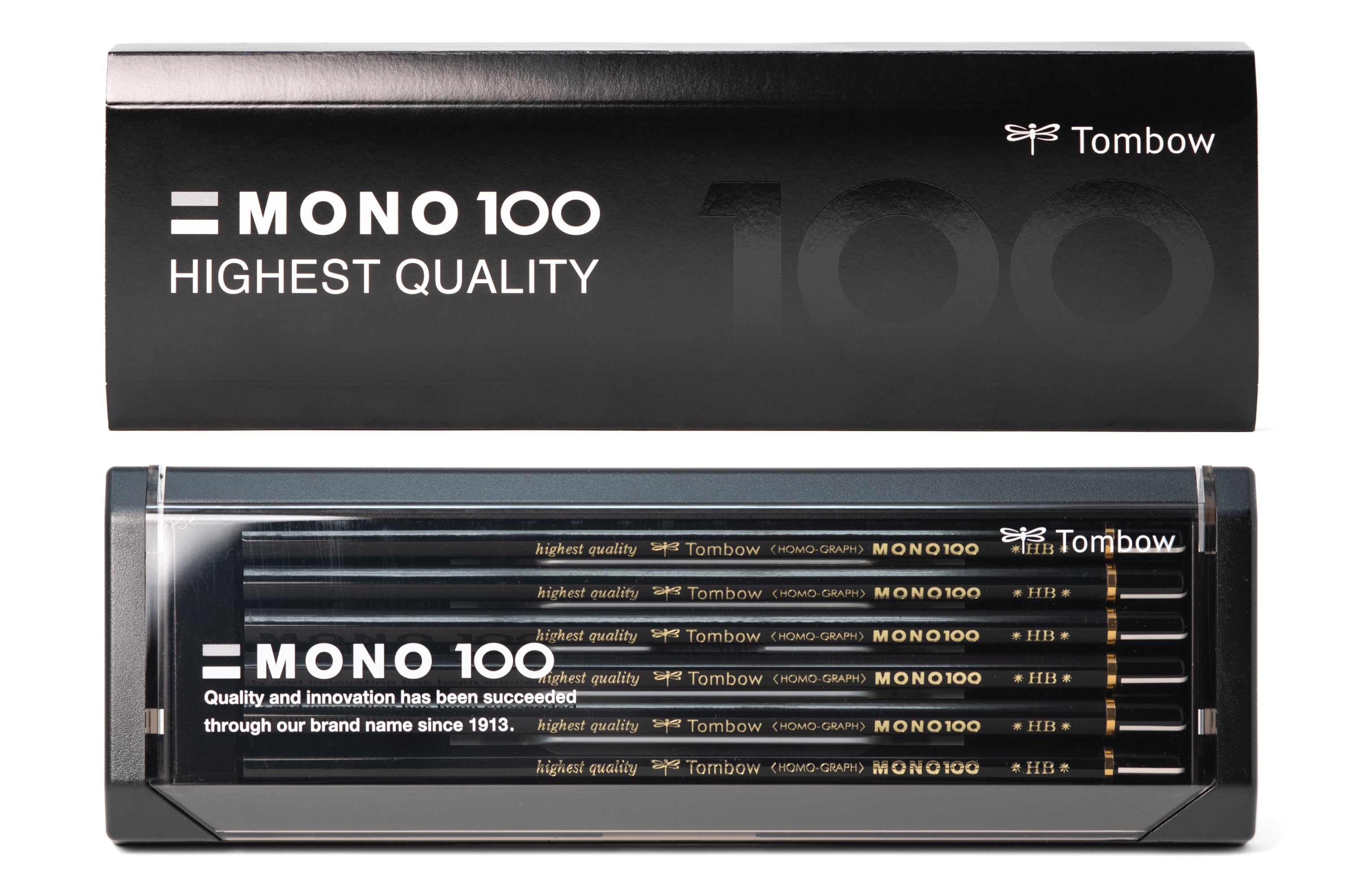 Tombow - MONO 100 Pencil, HB, Set of 12 - St. Louis Art Supply