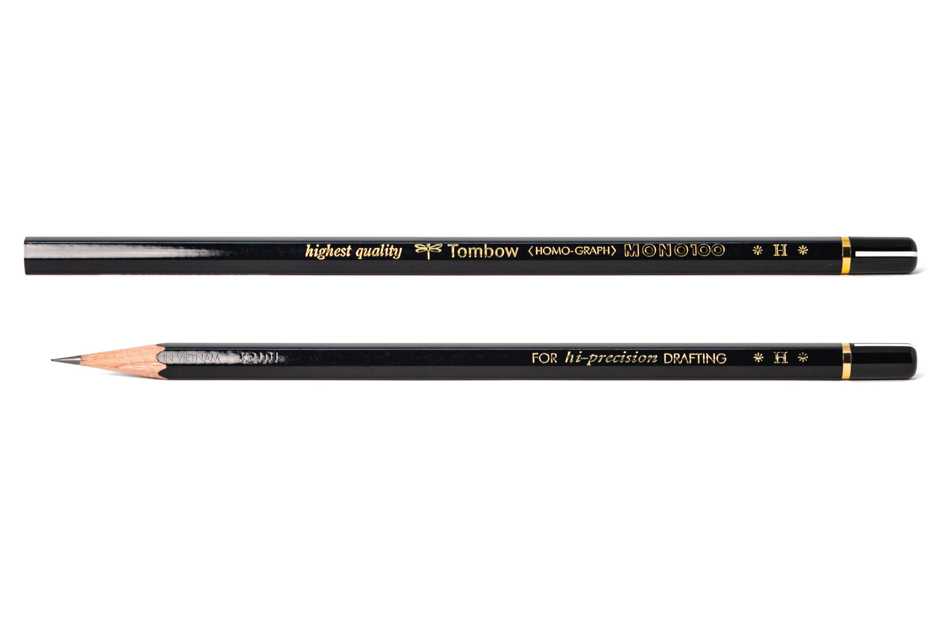 Tombow - MONO 100 Pencil, H, Set of 12 - St. Louis Art Supply