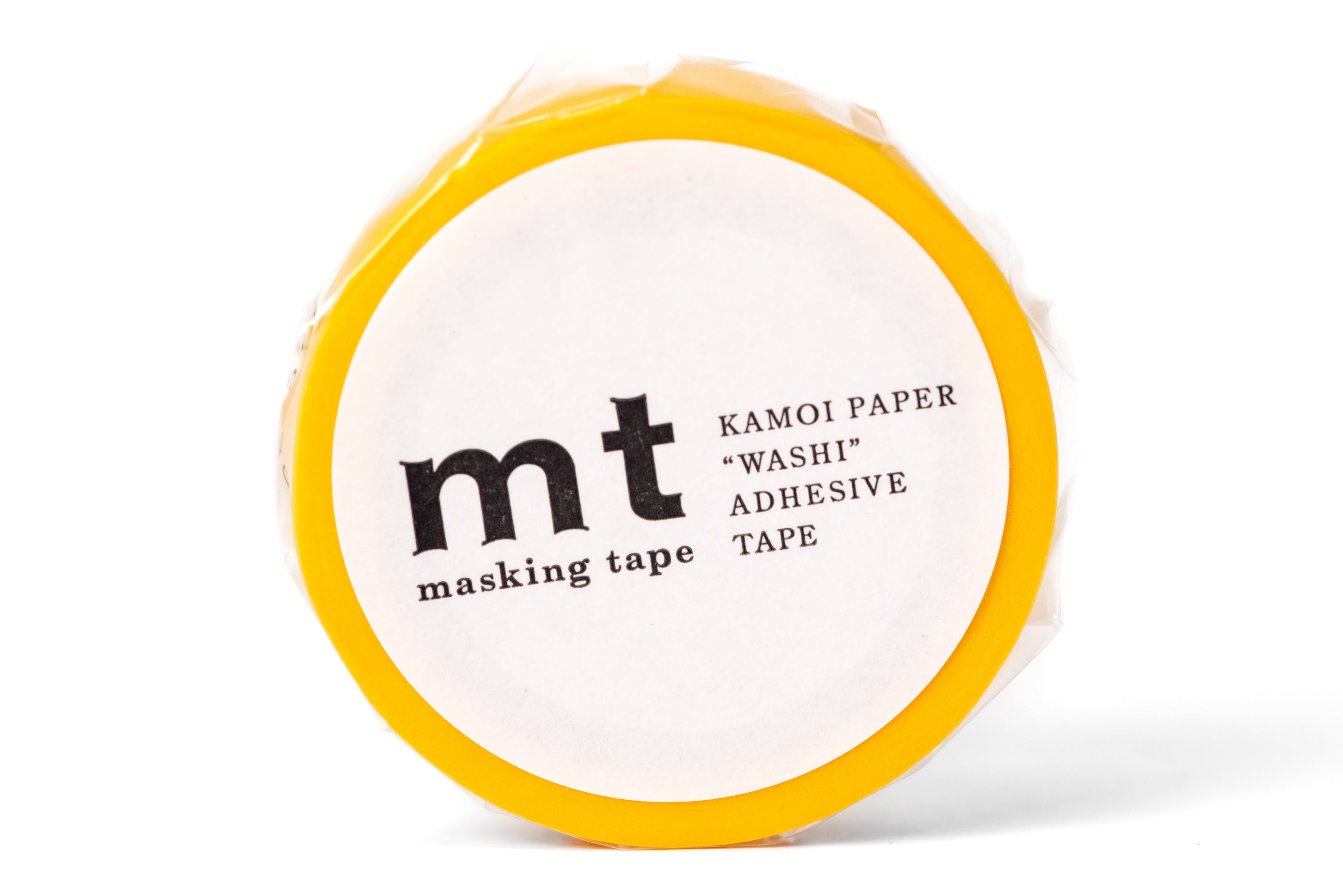mt - mt Washi Tape, 15 mm, Solid Yellow - St. Louis Art Supply