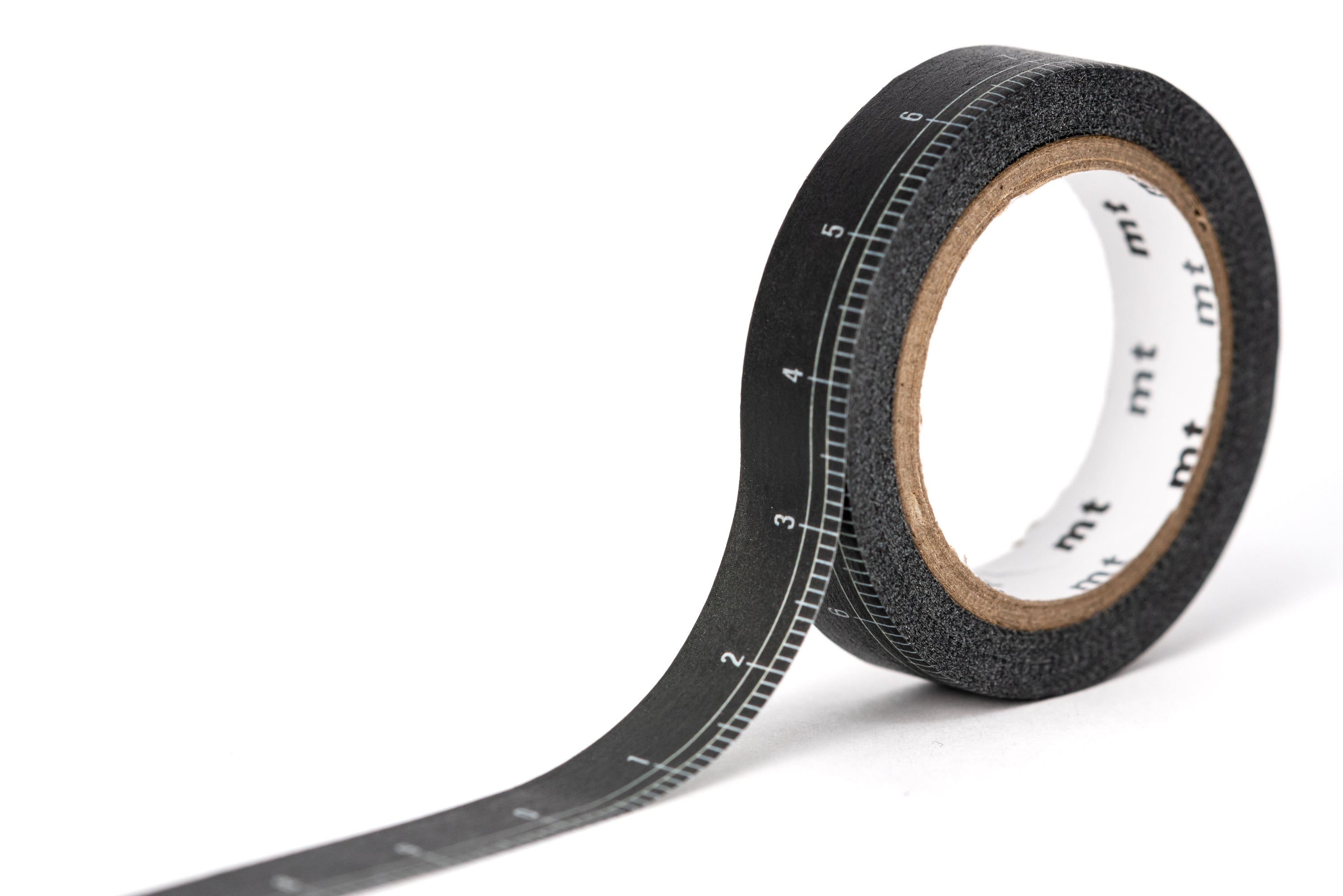 mt - mt Washi Tape, Ruler (Slim Black) - St. Louis Art Supply
