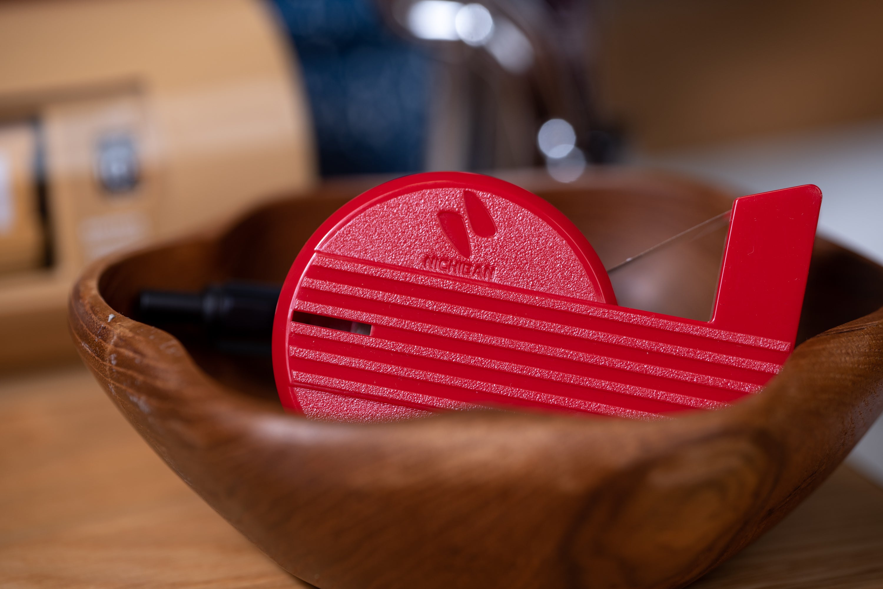 Nichiban Tape Dispenser, Red