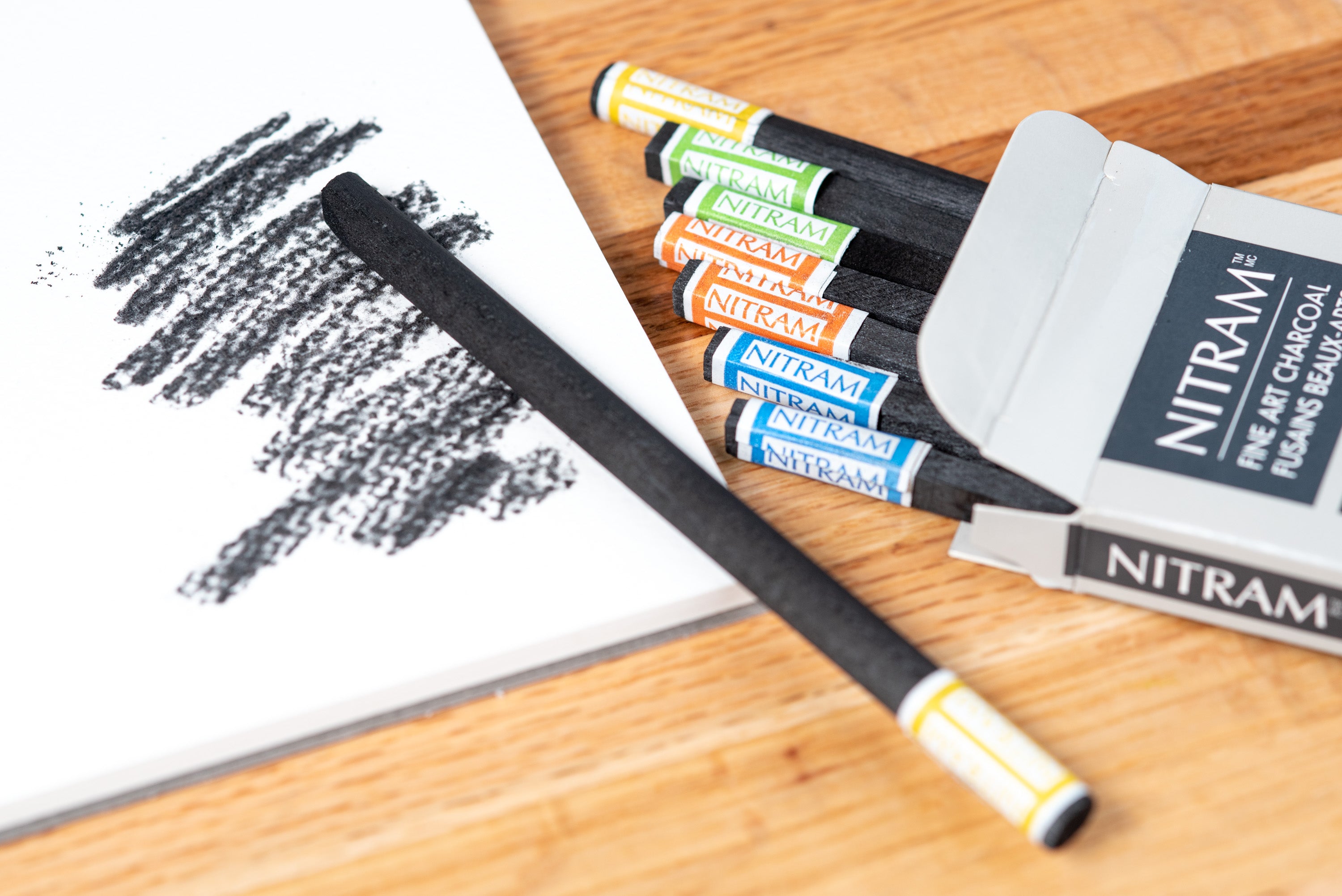 Nitram - Nitram Charcoal Assortment - St. Louis Art Supply