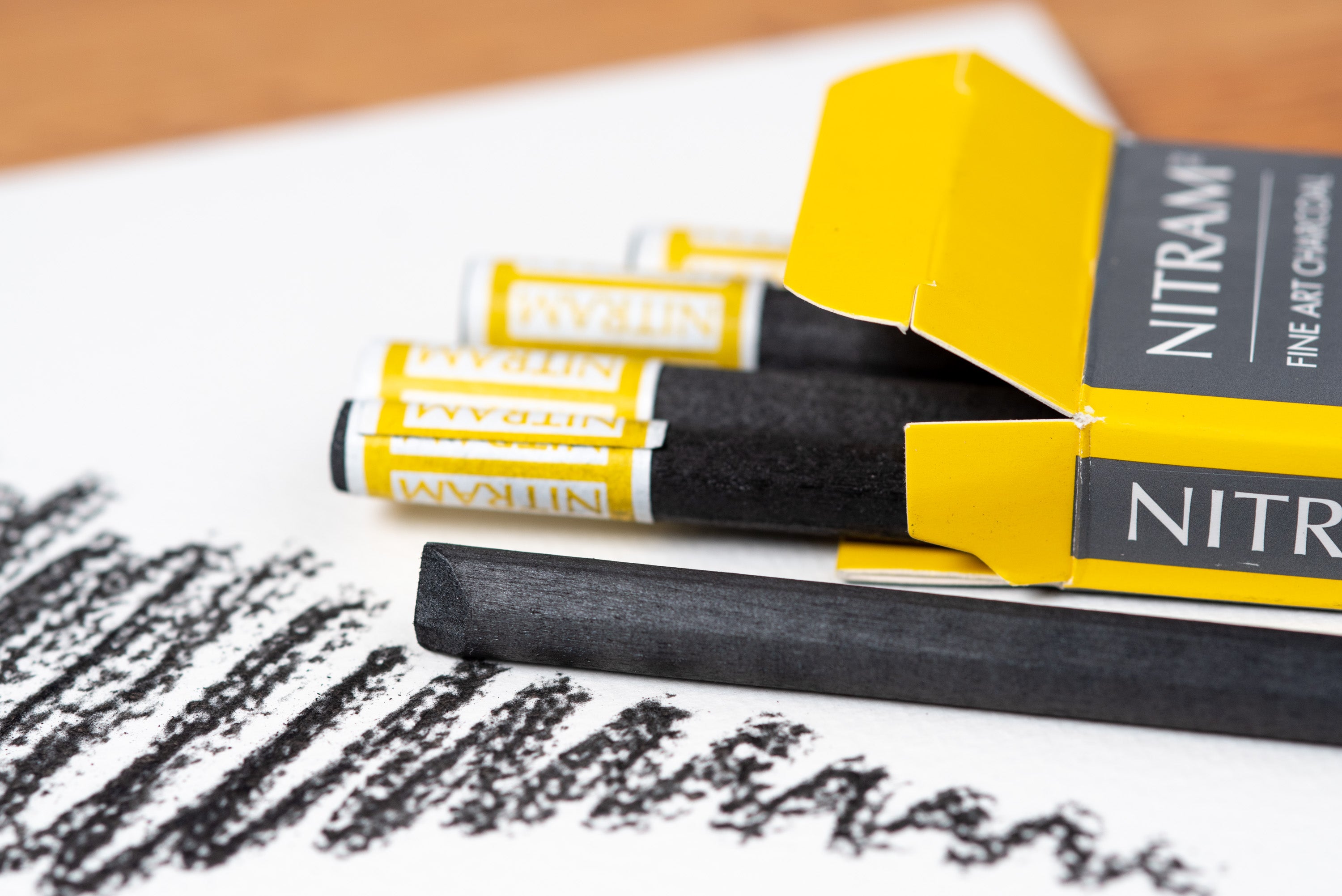 Nitram - Nitram Charcoal Batons - St. Louis Art Supply