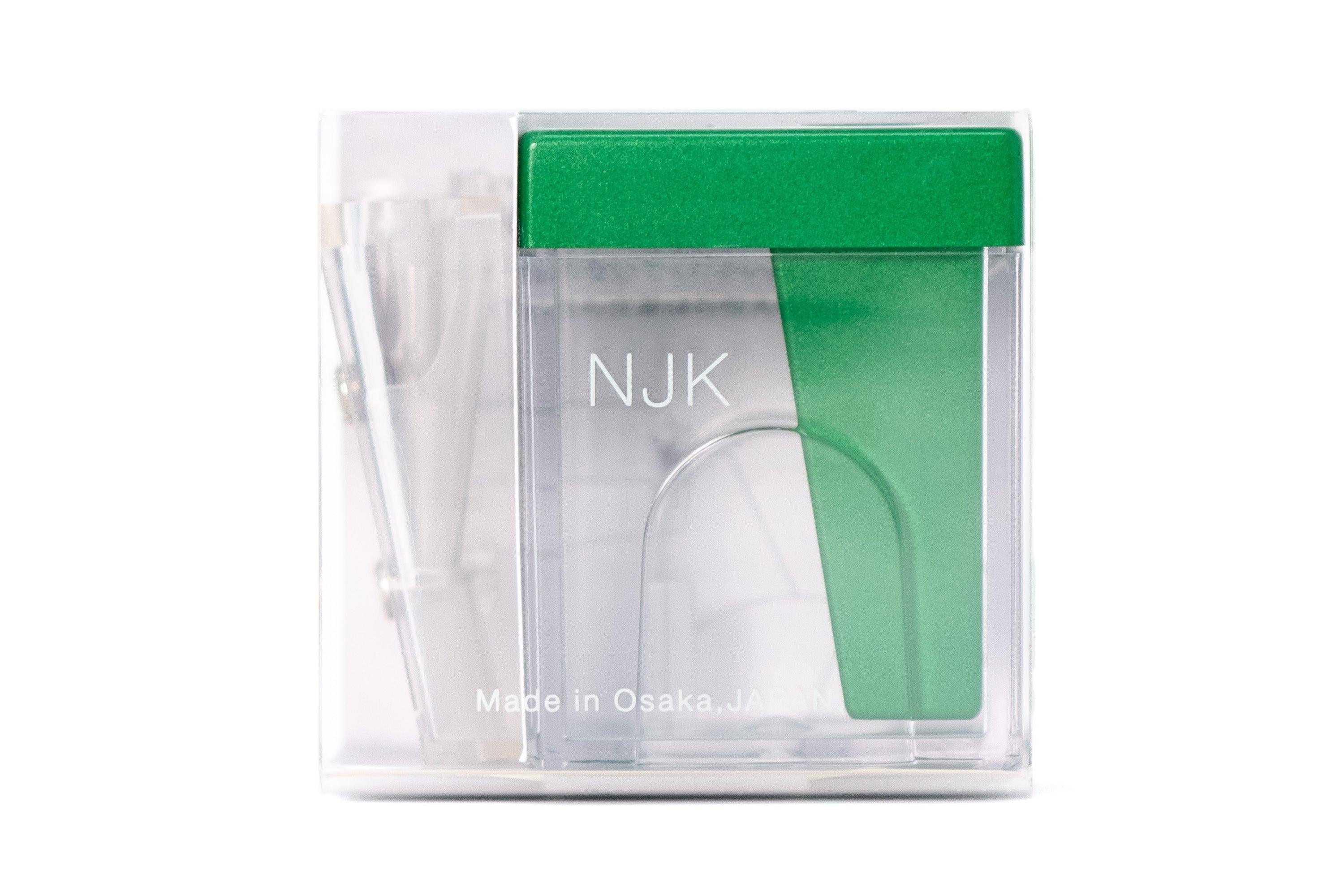 NJK - #531S Long Point Sharpener, Metallic Green - St. Louis Art Supply