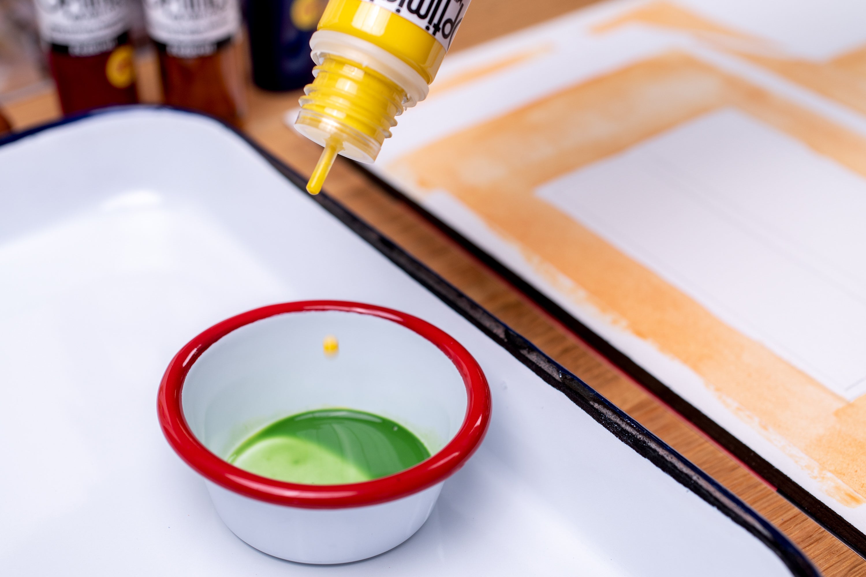 Optimist Pigment Ink, #047 Primary Yellow, 50 mL Precision Bottle