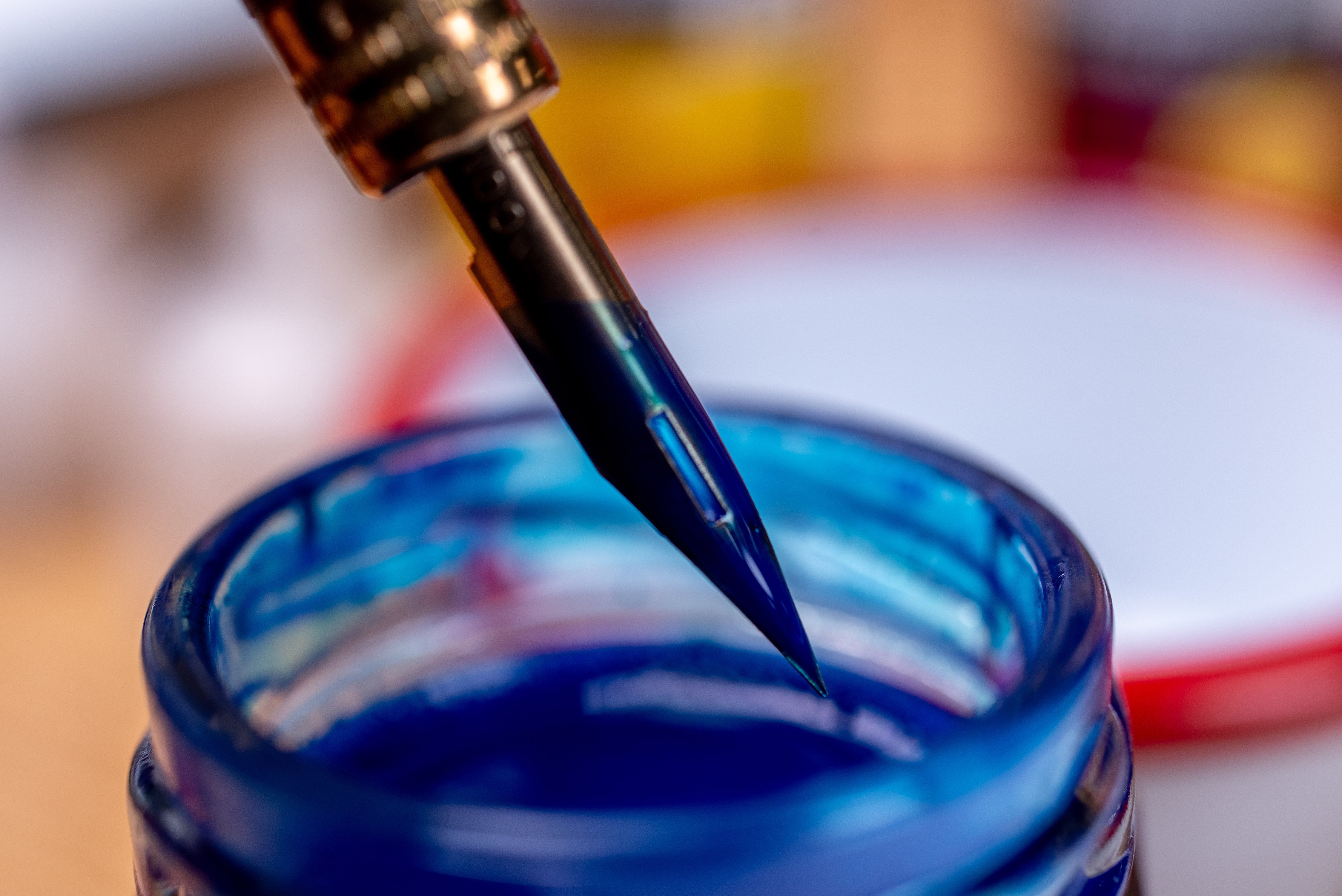 Optimist Pigment Ink, #230 Primary Cyan, 50 mL Precision Bottle