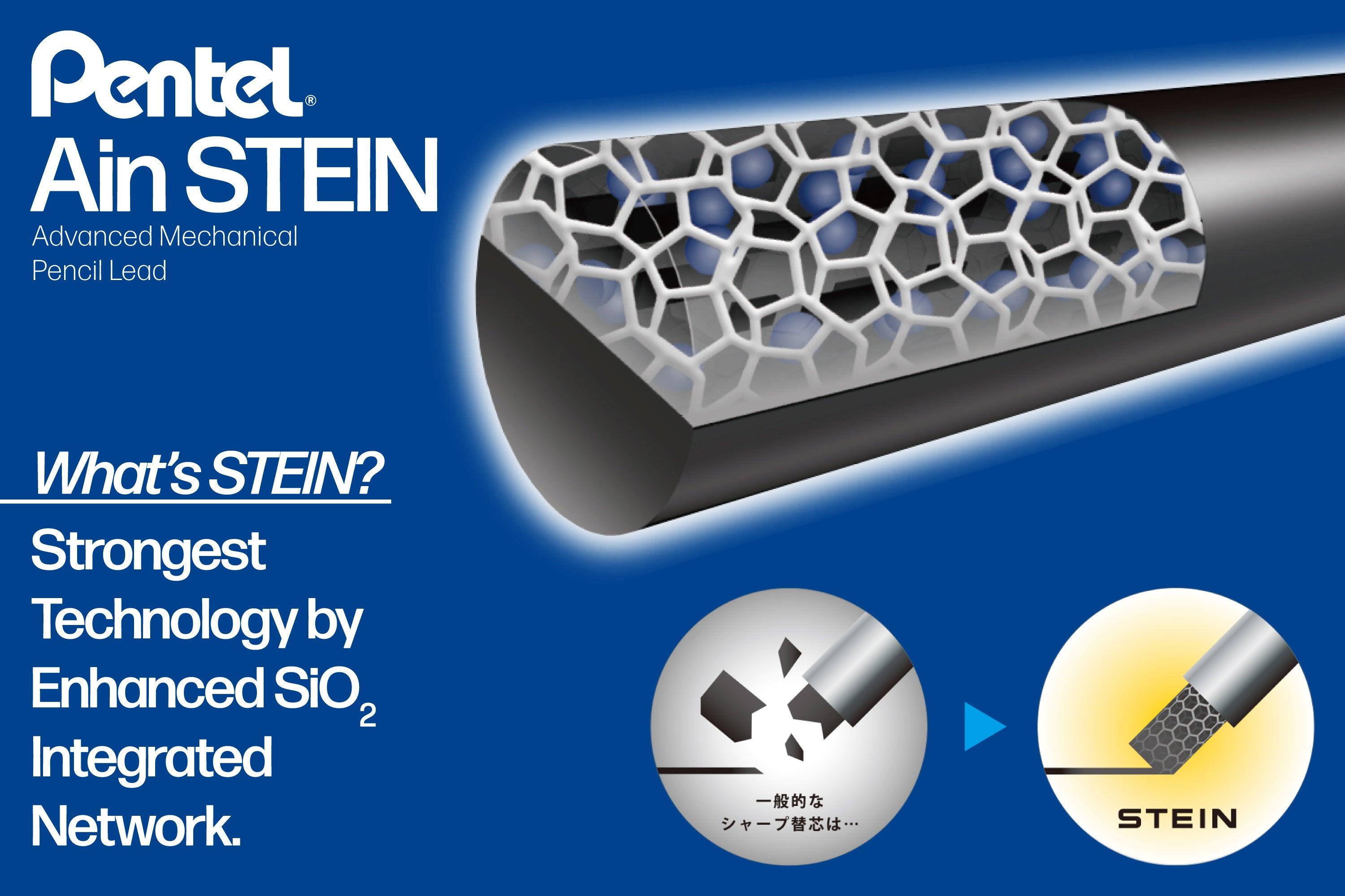 Pentel - Ain STEIN Mechanical Pencil Leads, 0.2 mm, B - St. Louis Art Supply