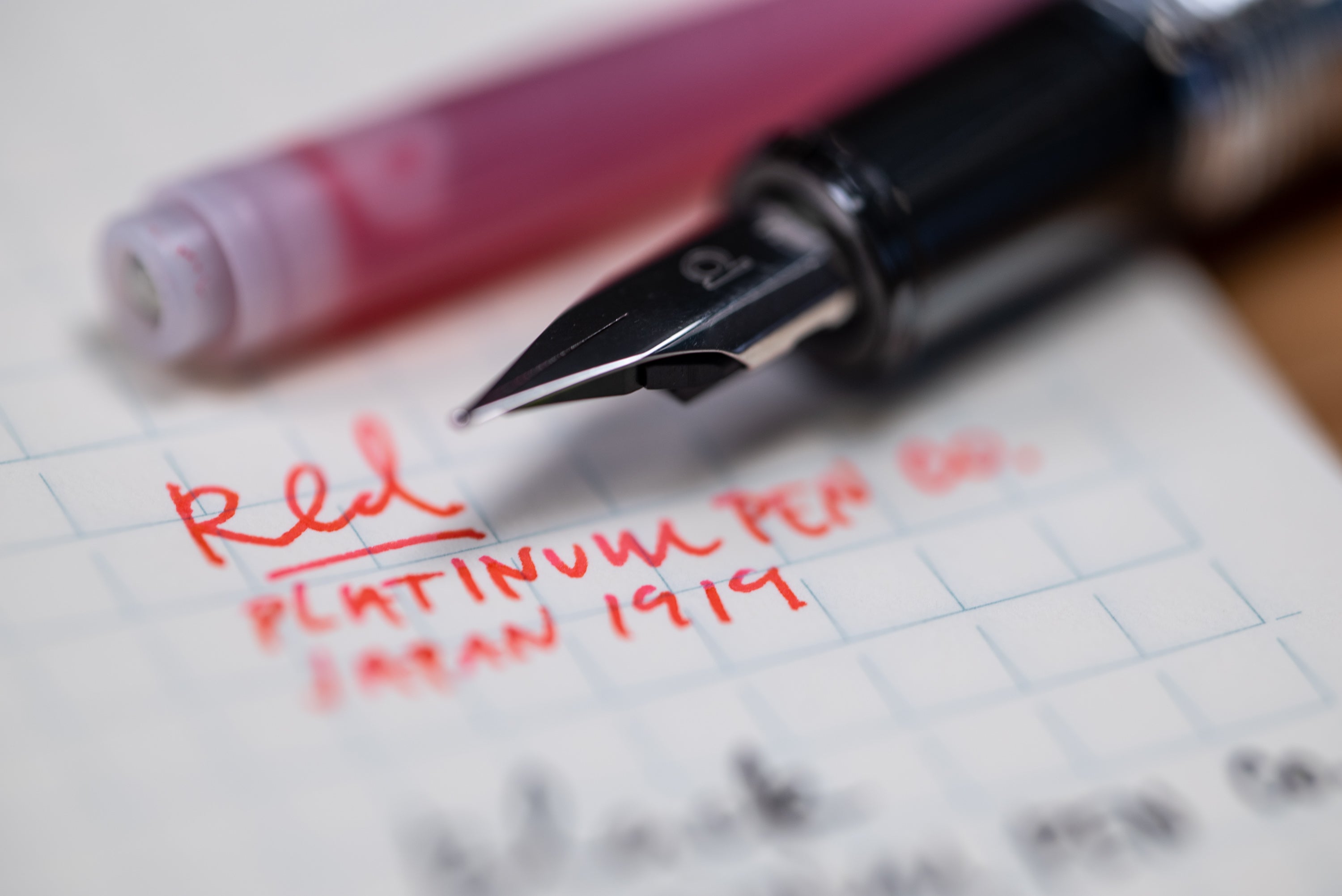 Platinum Red Ink Cartridges, Box of 10