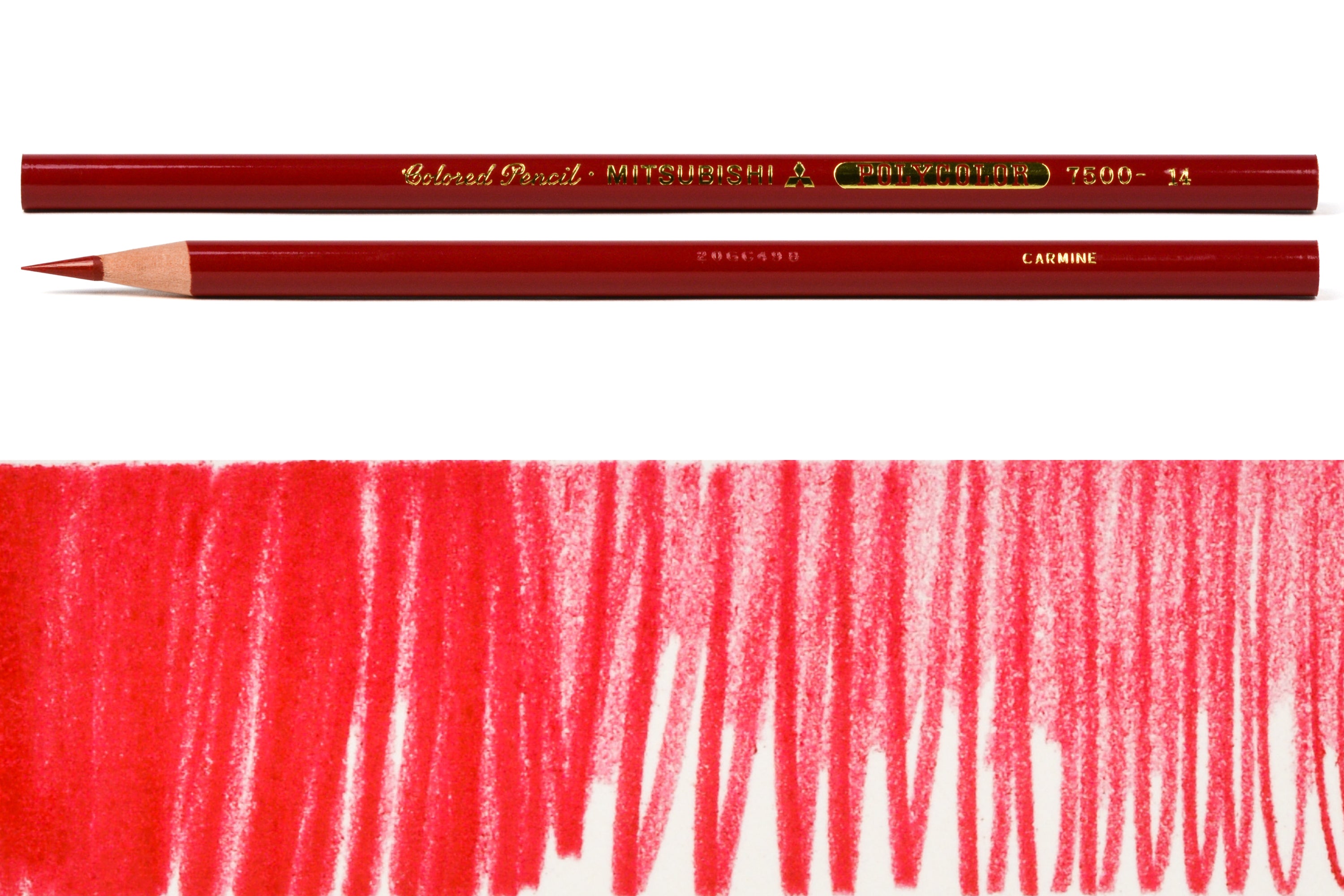 Polycolor Colored Pencils, #14 Carmine