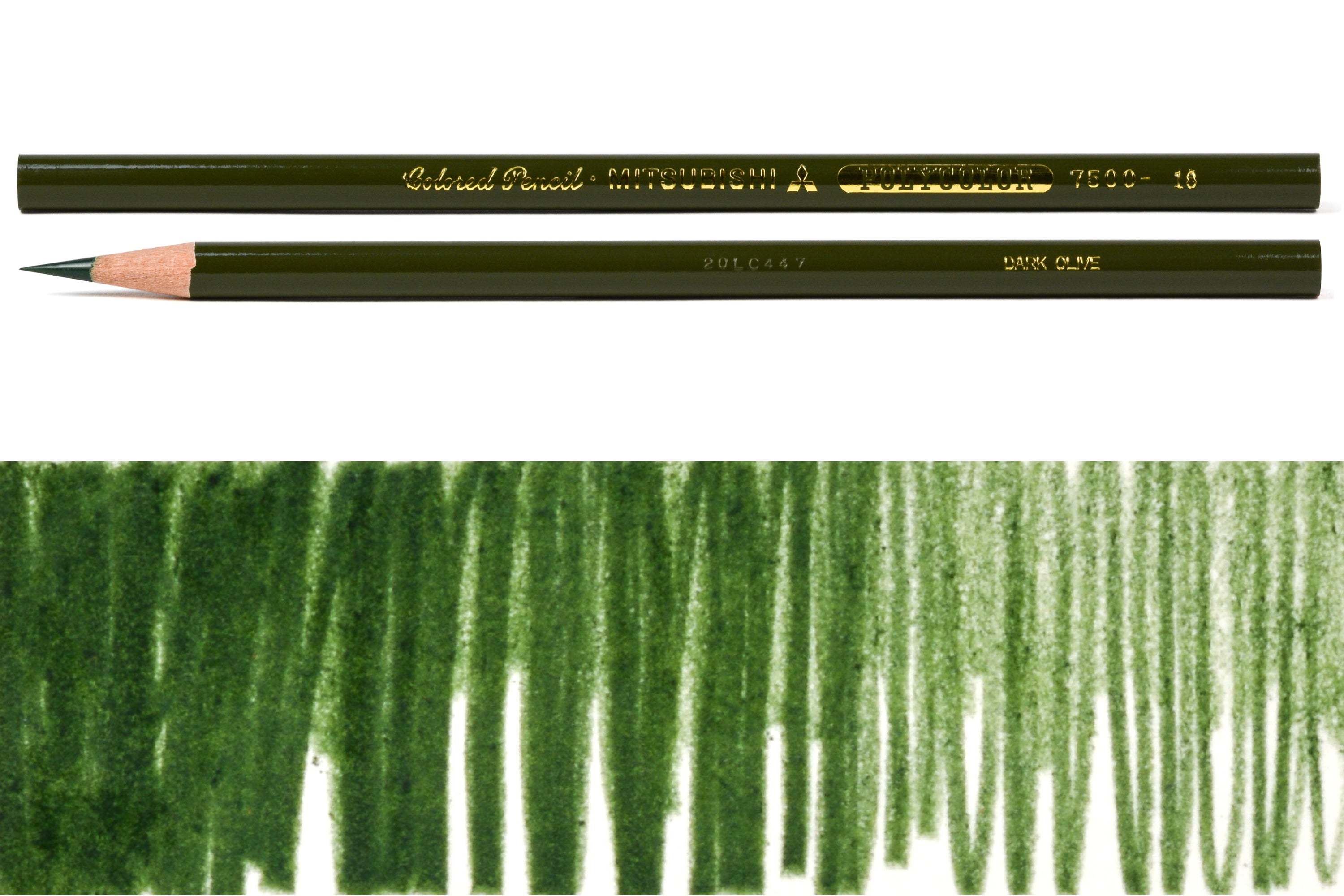 Polycolor Colored Pencils, #18 Dark Olive