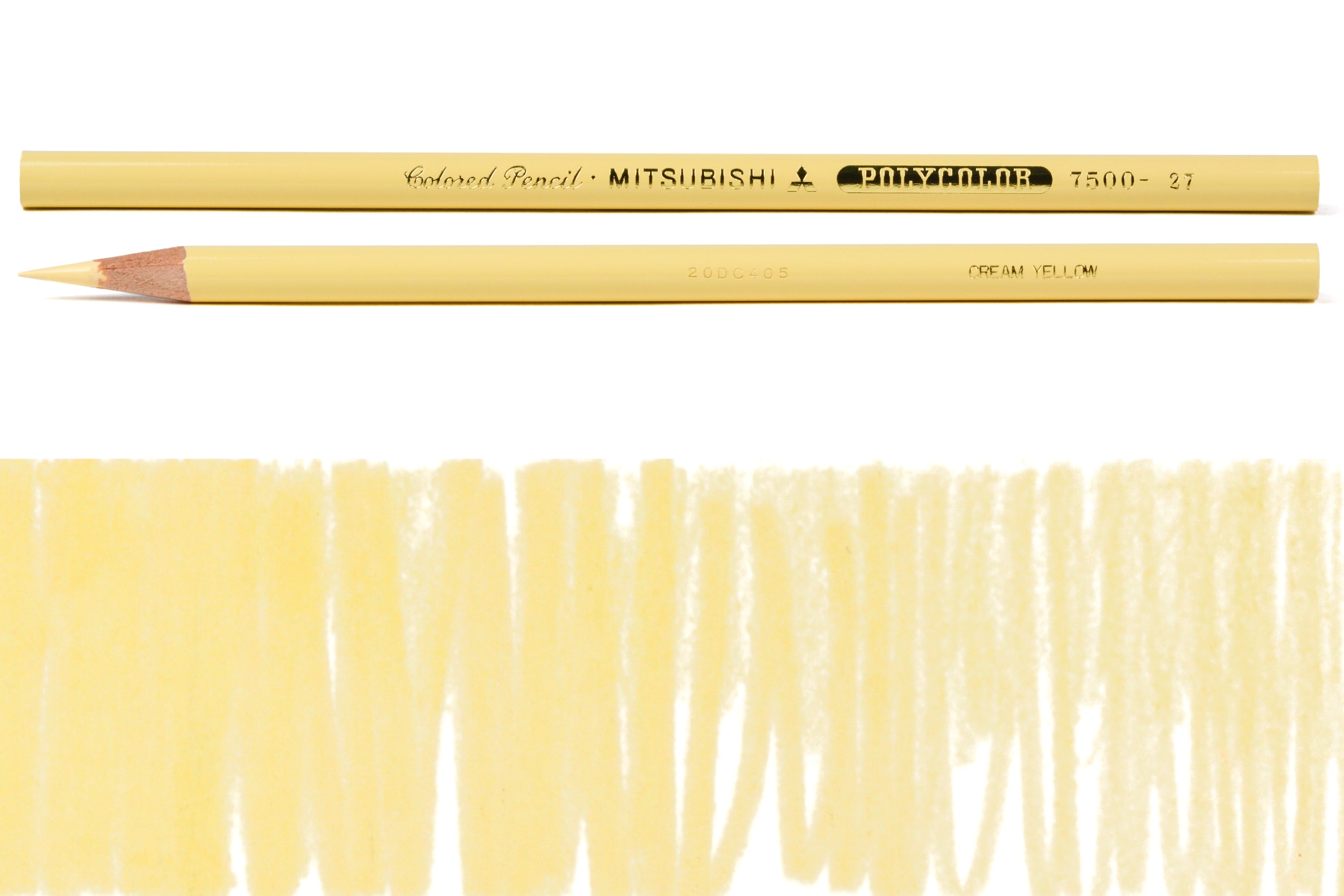 Polycolor Colored Pencils, #27 Cream Yellow