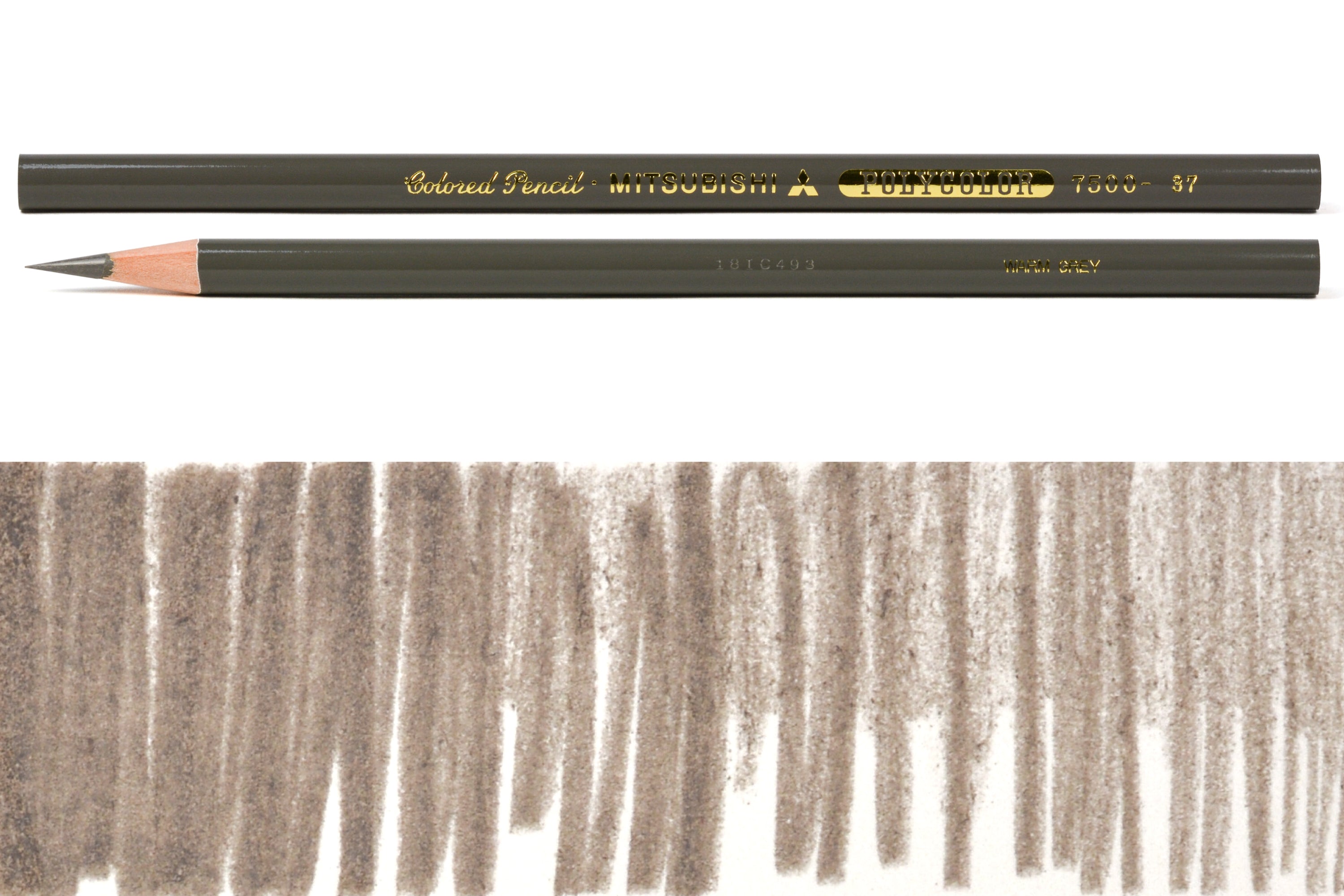 Polycolor Colored Pencils, #37 Warm Grey