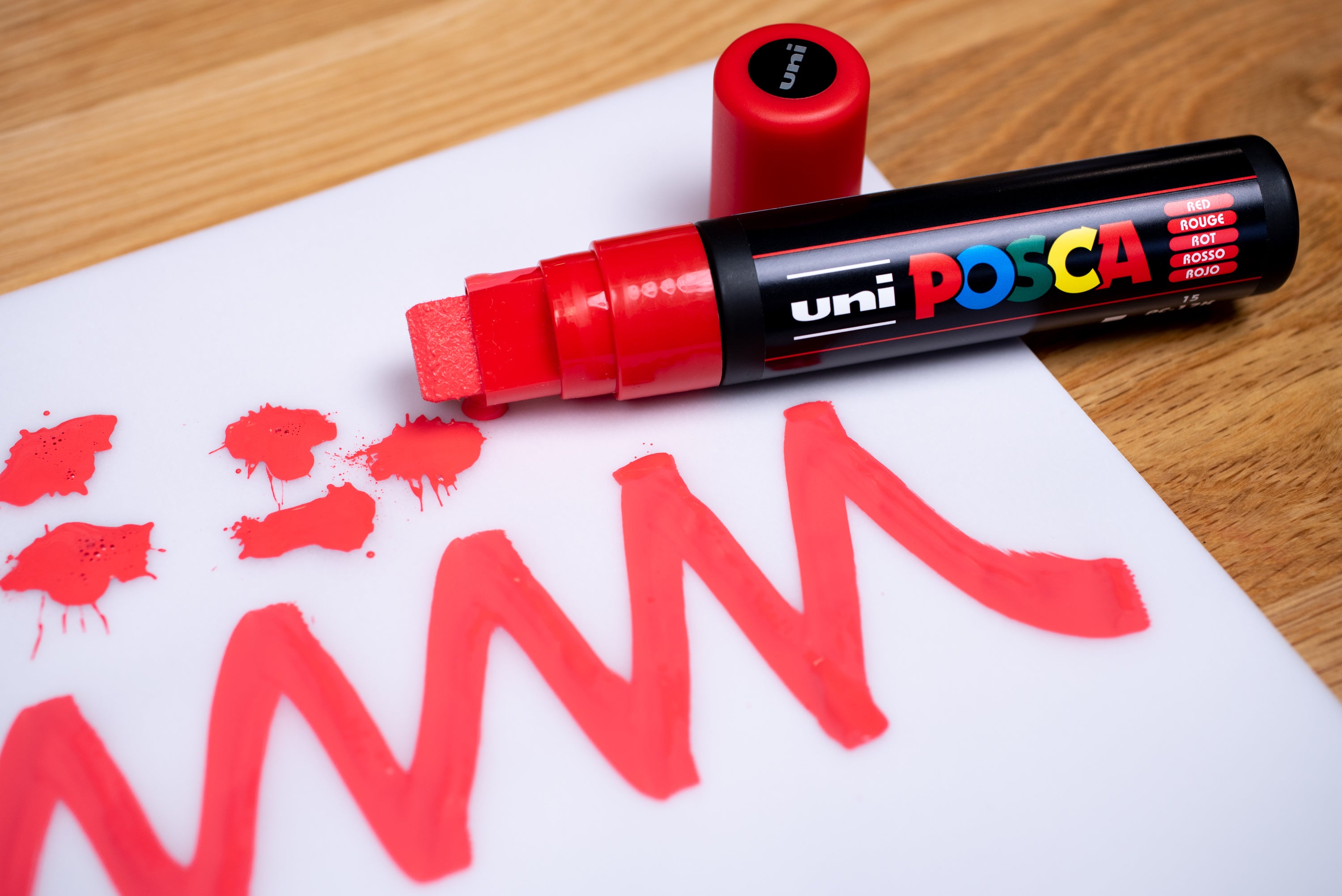 Uni POSCA Paint Marker, Extra Broad Rectangular Tip (PC-17K)