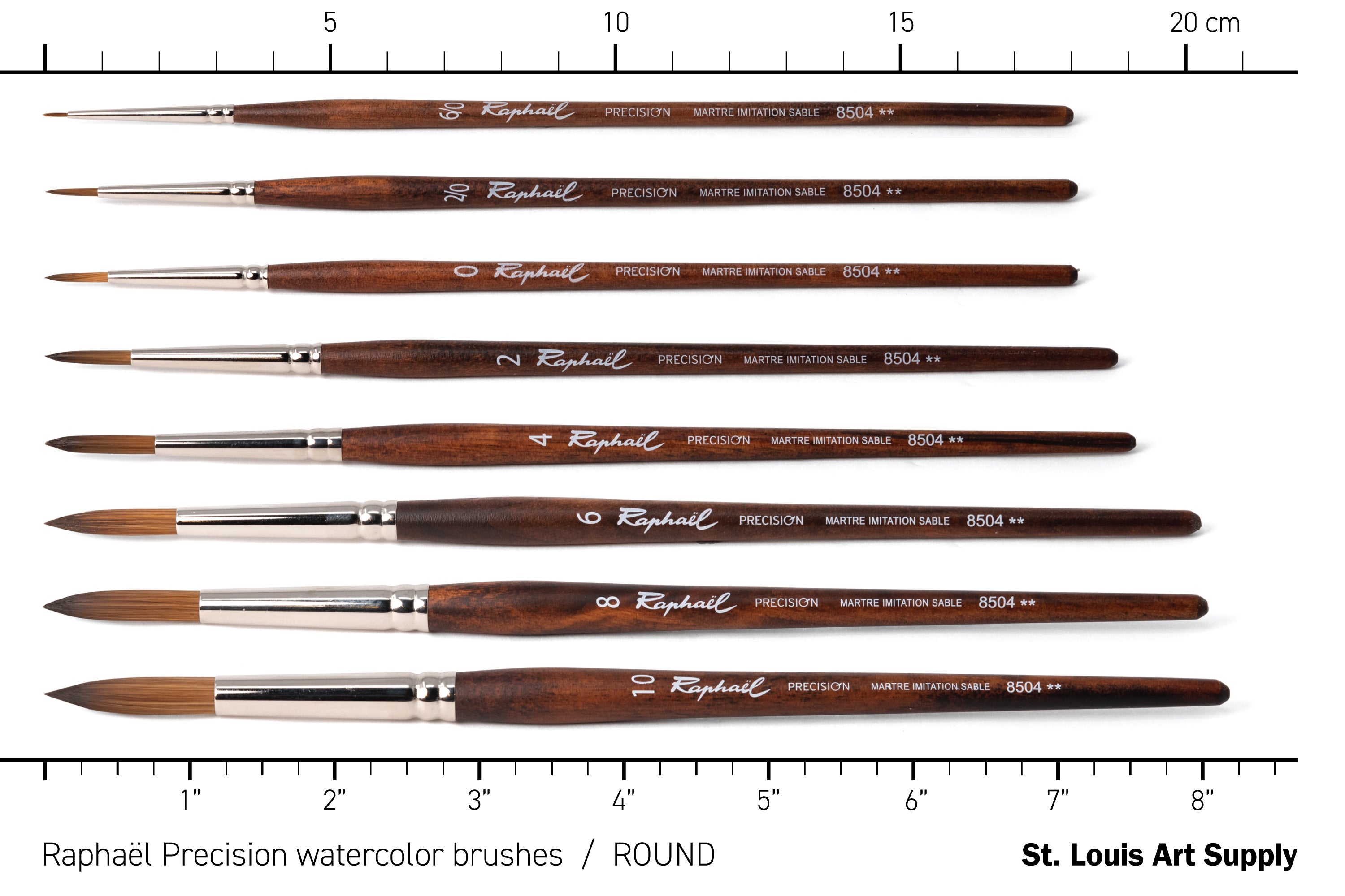 Raphaël - Precision Watercolor Brushes - St. Louis Art Supply