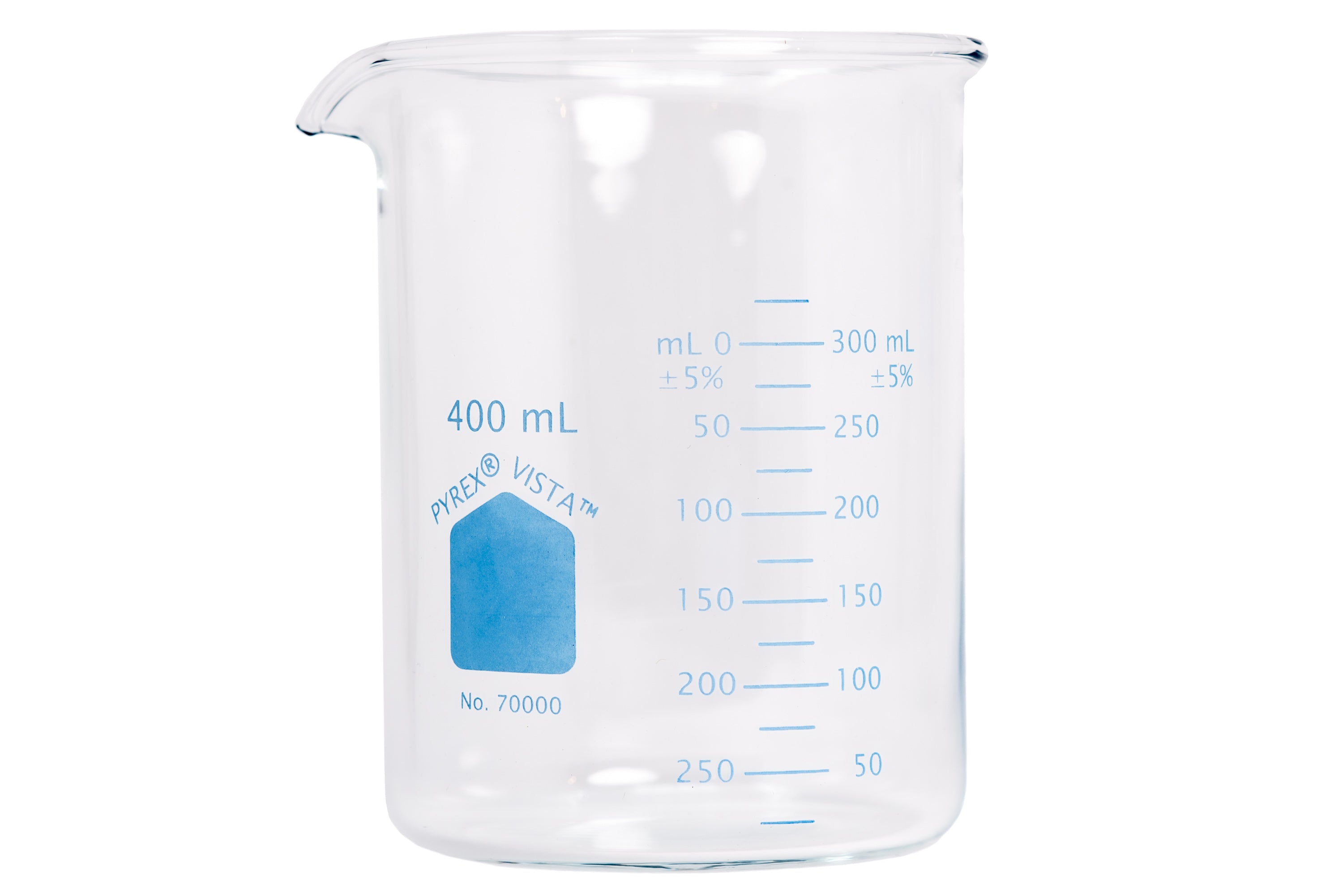Pyrex - Pyrex Vista Low Form Beaker, 400 mL - St. Louis Art Supply