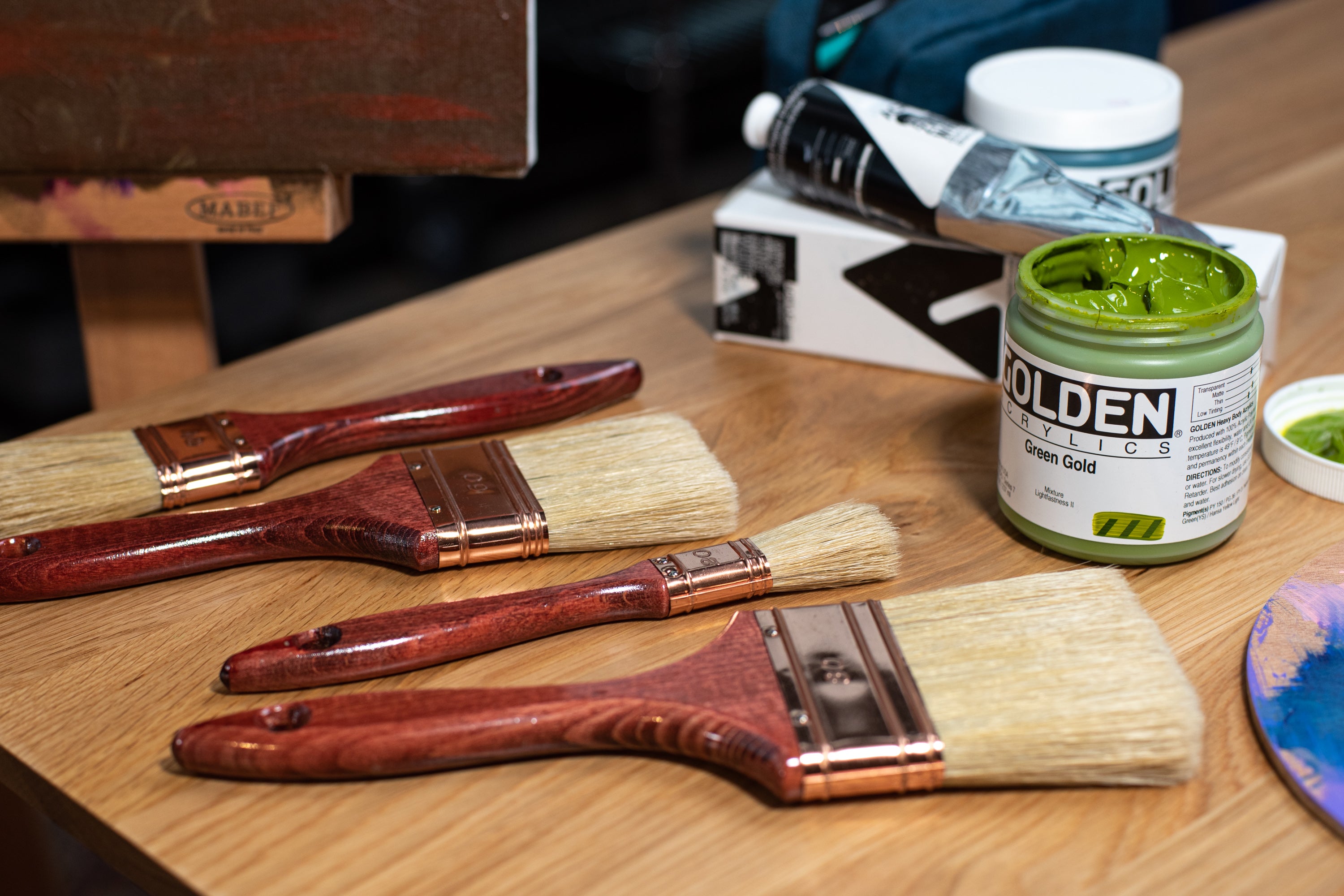 Jack Richeson & Co. - Italian Bristle Mottler Brushes - St. Louis Art Supply