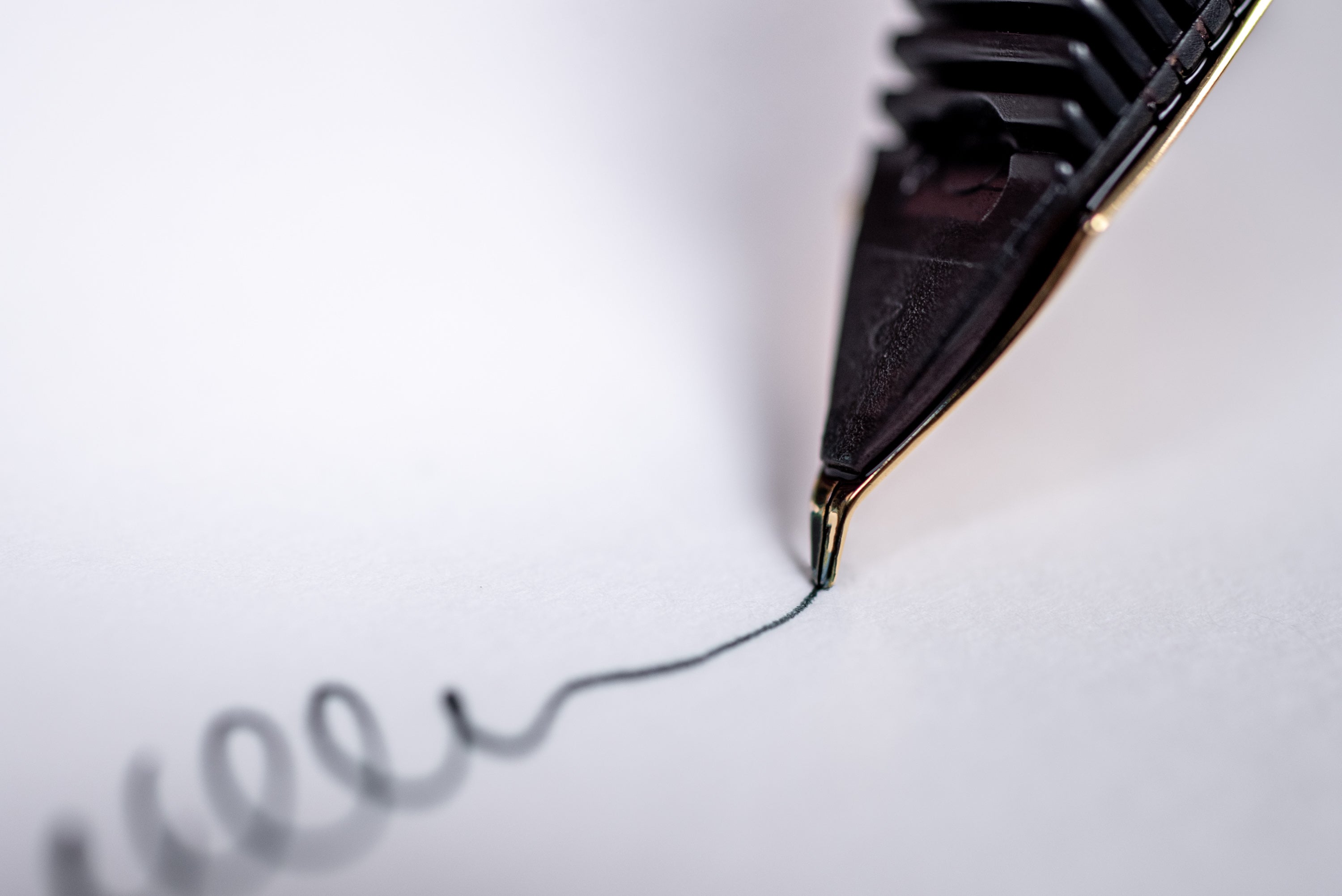 Fude DE Mannen Fountain Pen, White (40°)