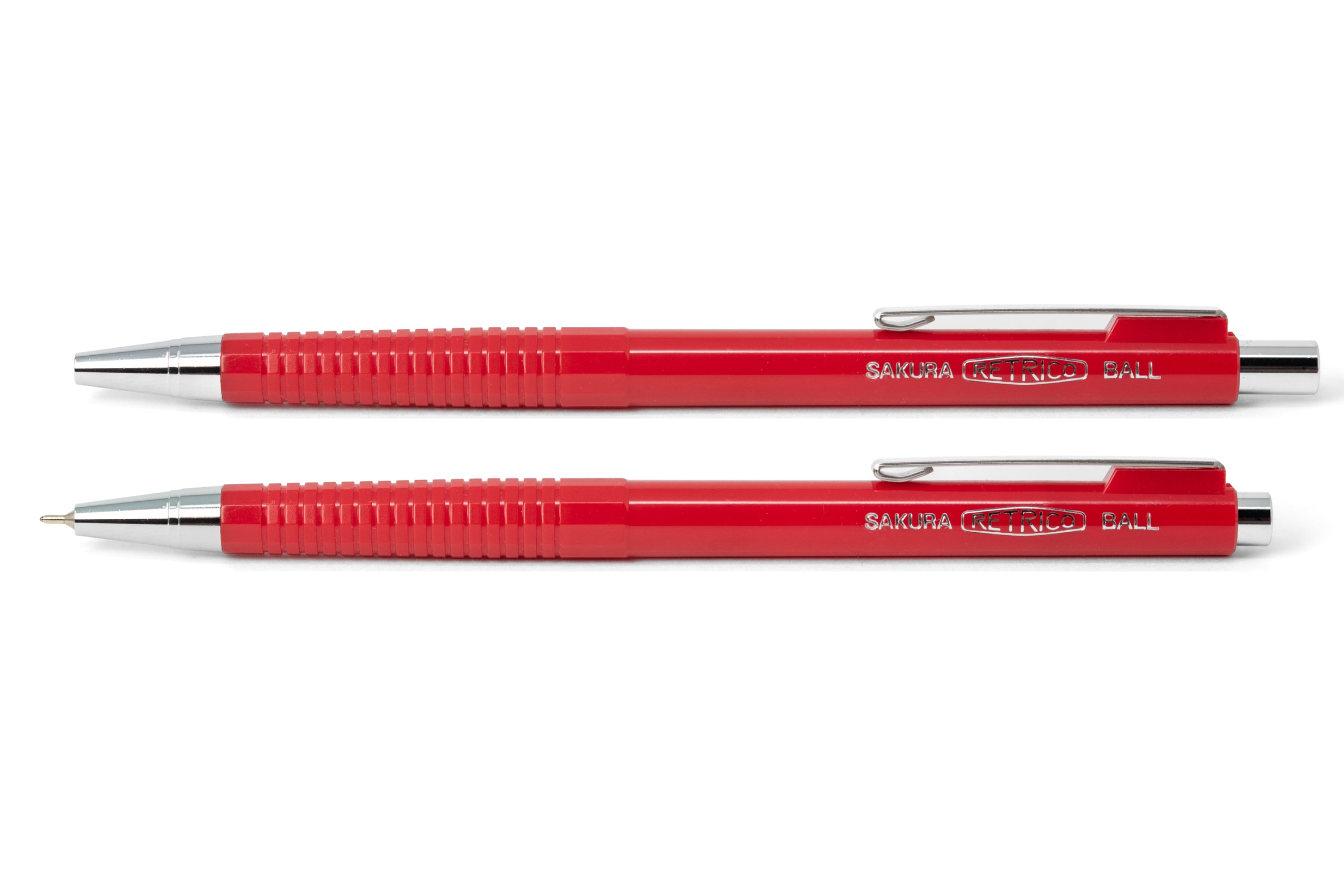 JetPens.com - Sakura Ballsign Kirara Pen - 0.8 mm - Red