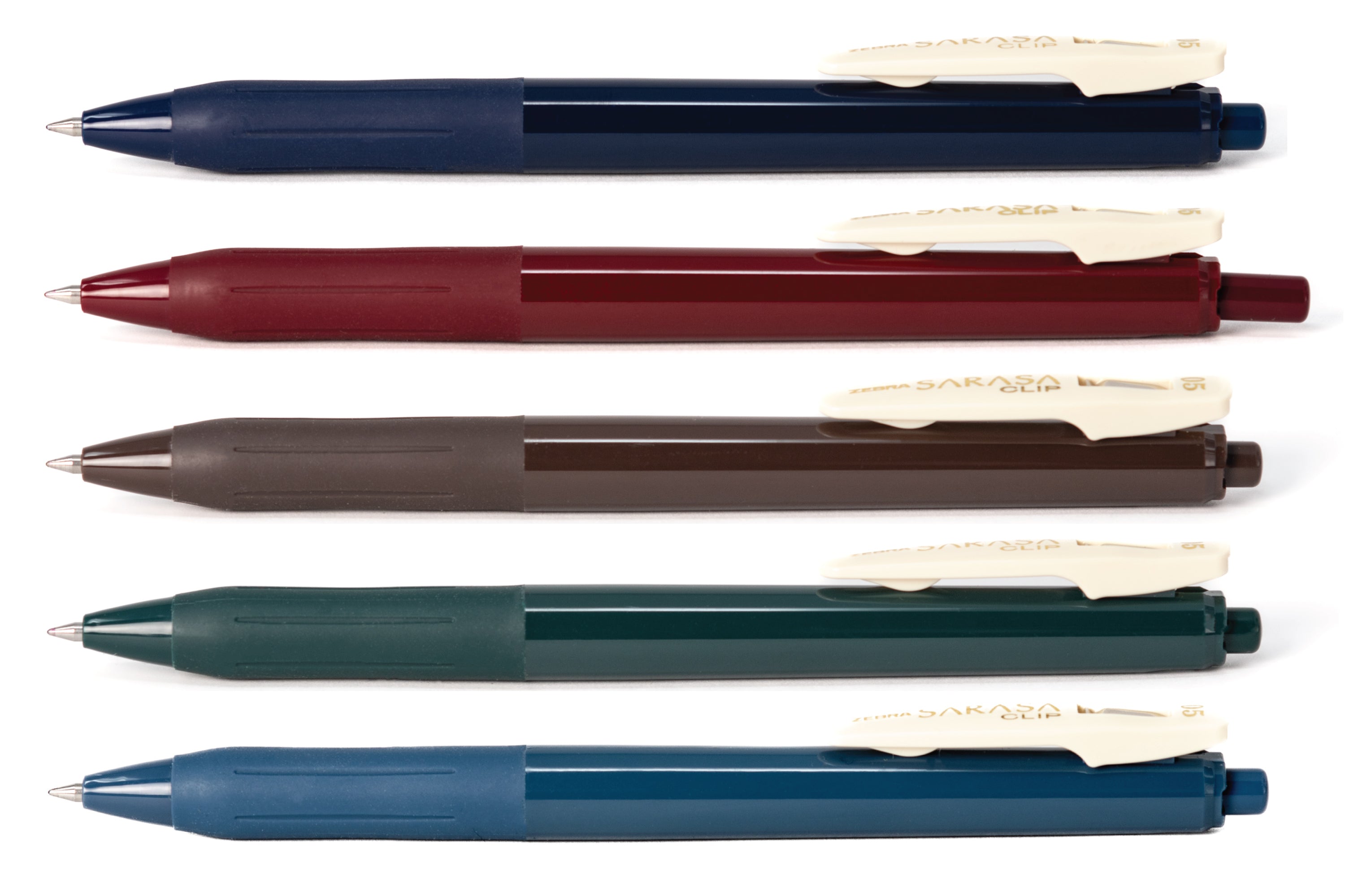Sarasa Clip Gel Pen, 0.5 mm, Deep Colors Set – St. Louis Art Supply