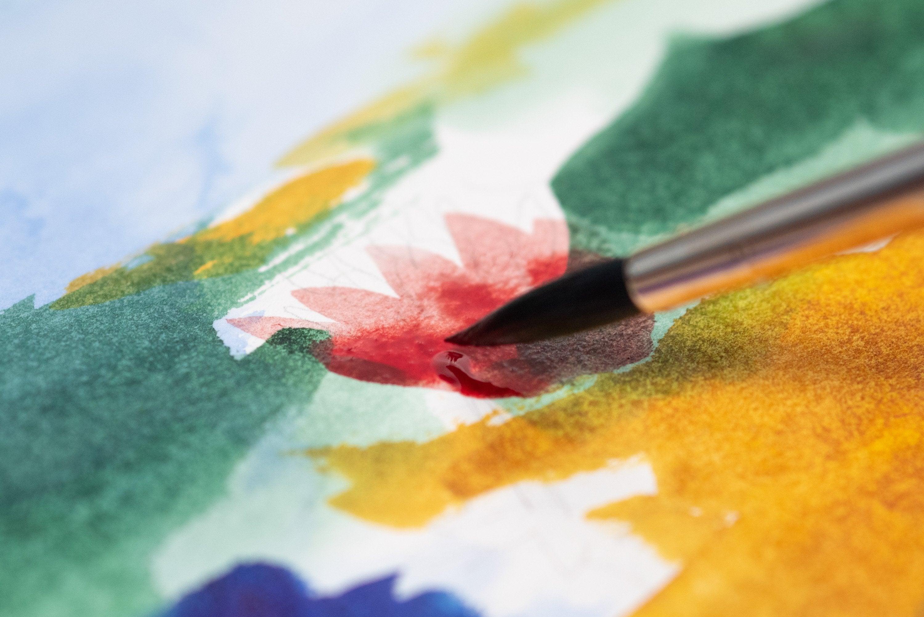 Schmincke - Aqua Drop Liquid Watercolors, #320 Vermilion Red - St. Louis Art Supply