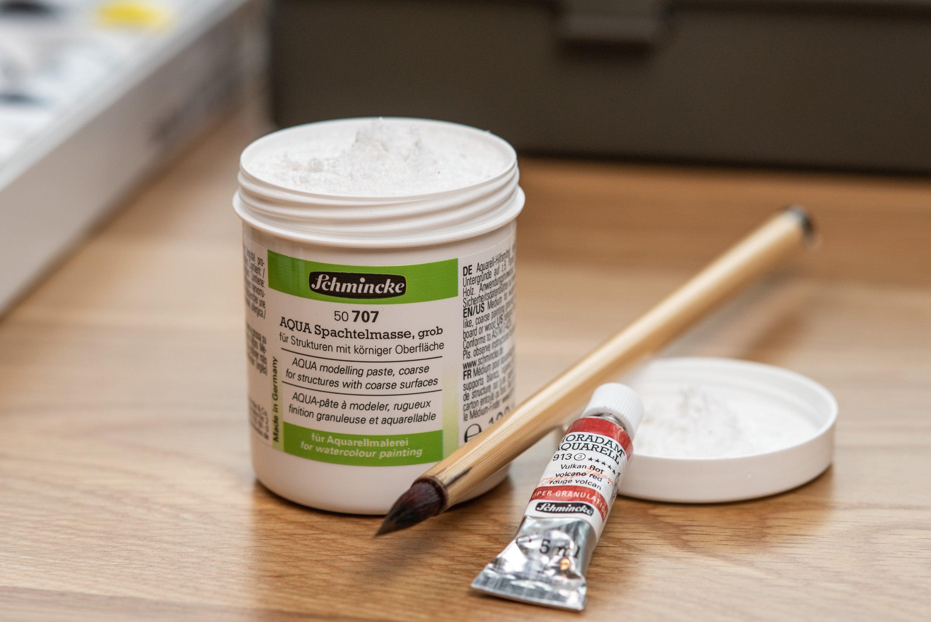 Schmincke - AQUA Modeling Paste, 100 mL, Coarse - St. Louis Art Supply