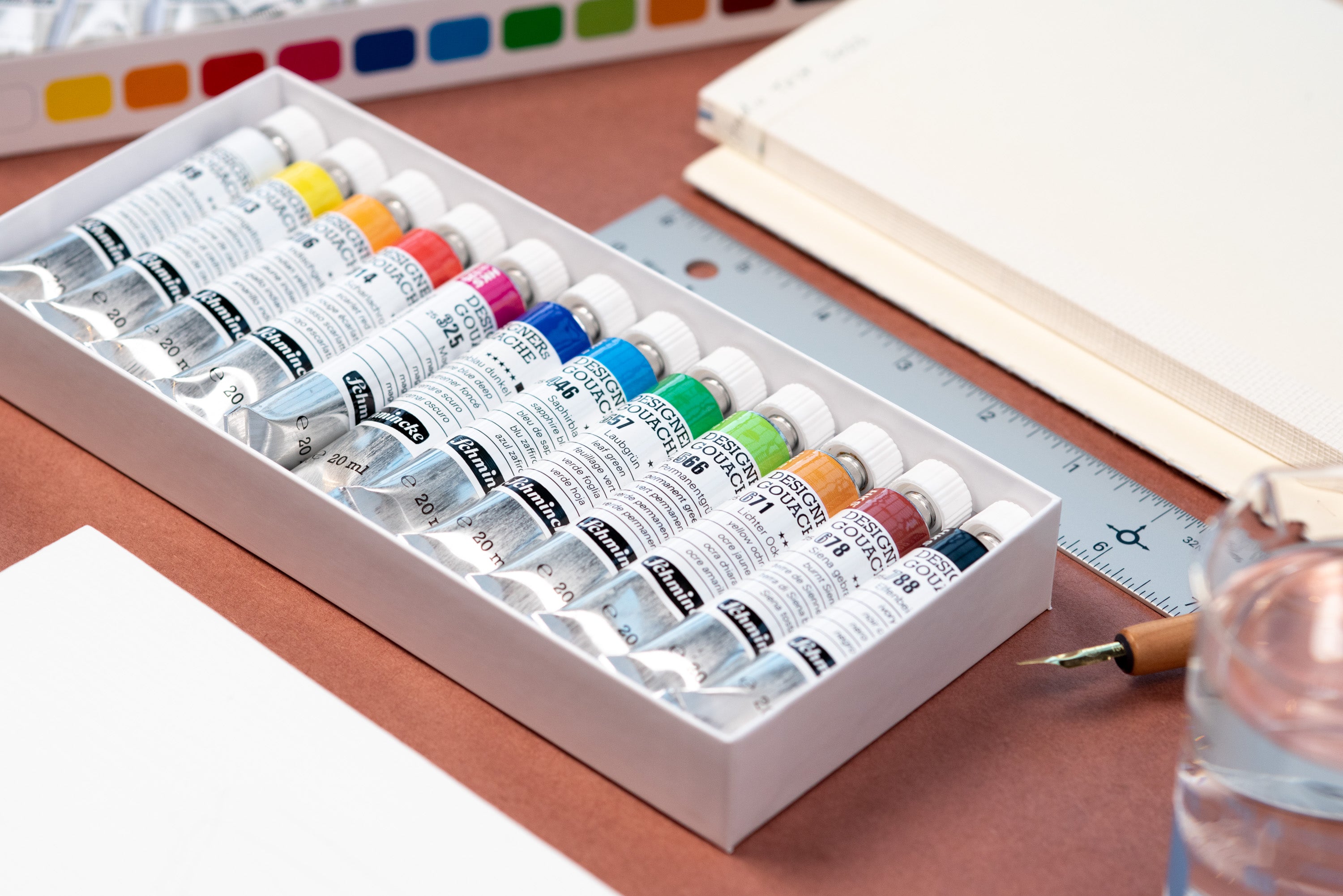 Schmincke - Schmincke Designers' Gouache, 20 mL, Set of 12 - St. Louis Art Supply